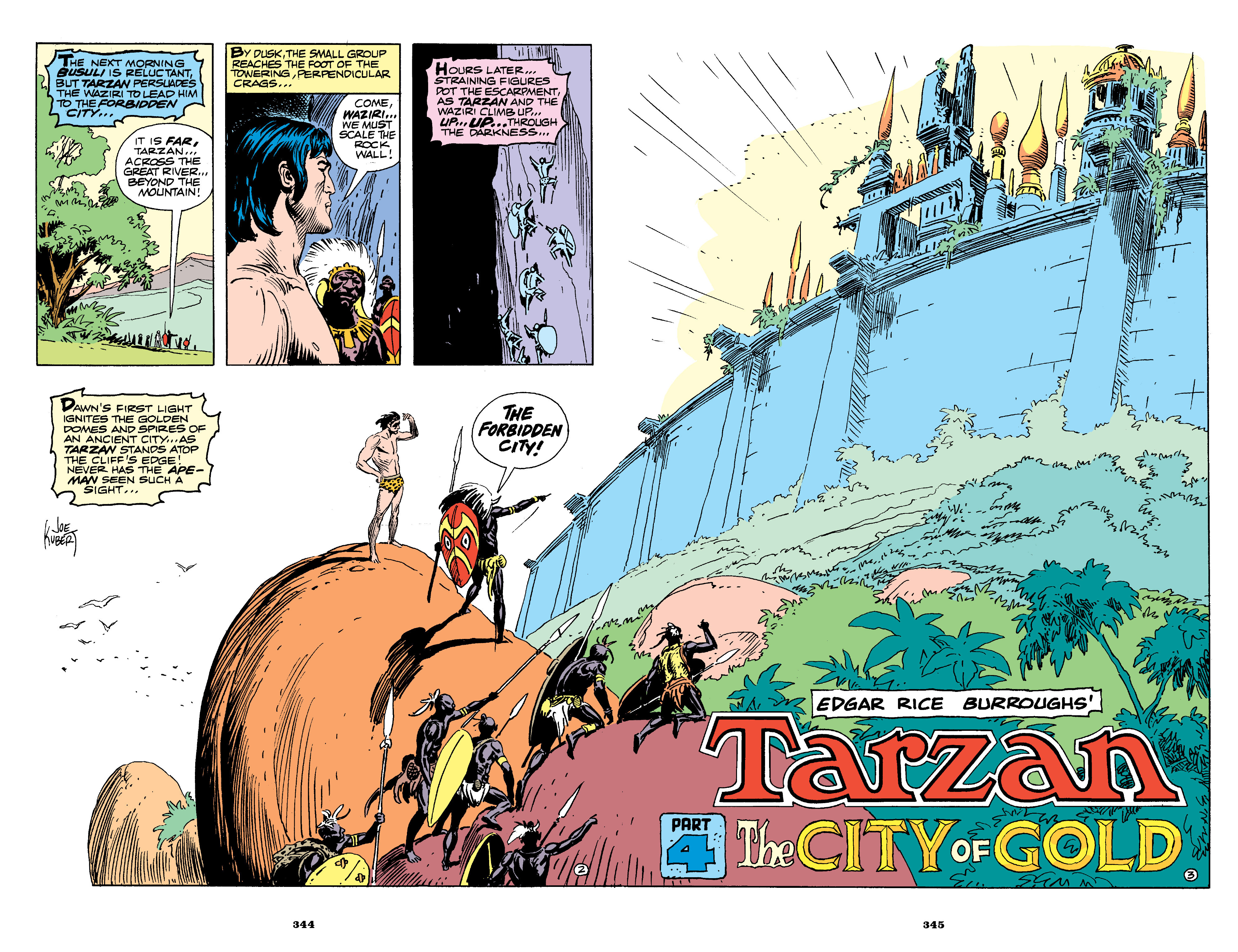 Edgar Rice Burroughs' Tarzan: The Complete Joe Kubert Years (2016) issue 1 - Page 332