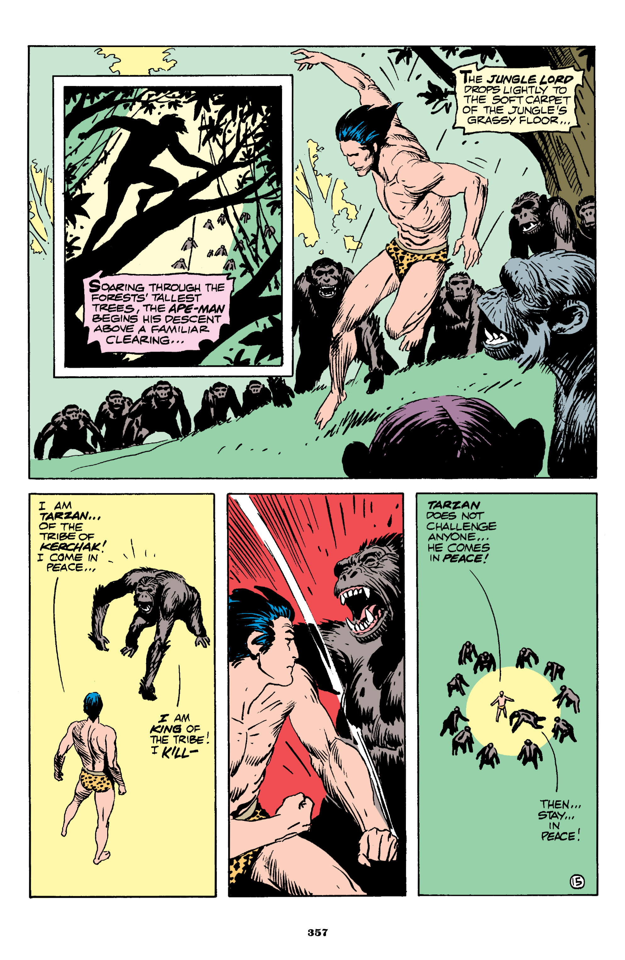 Edgar Rice Burroughs' Tarzan: The Complete Joe Kubert Years (2016) issue 1 - Page 344