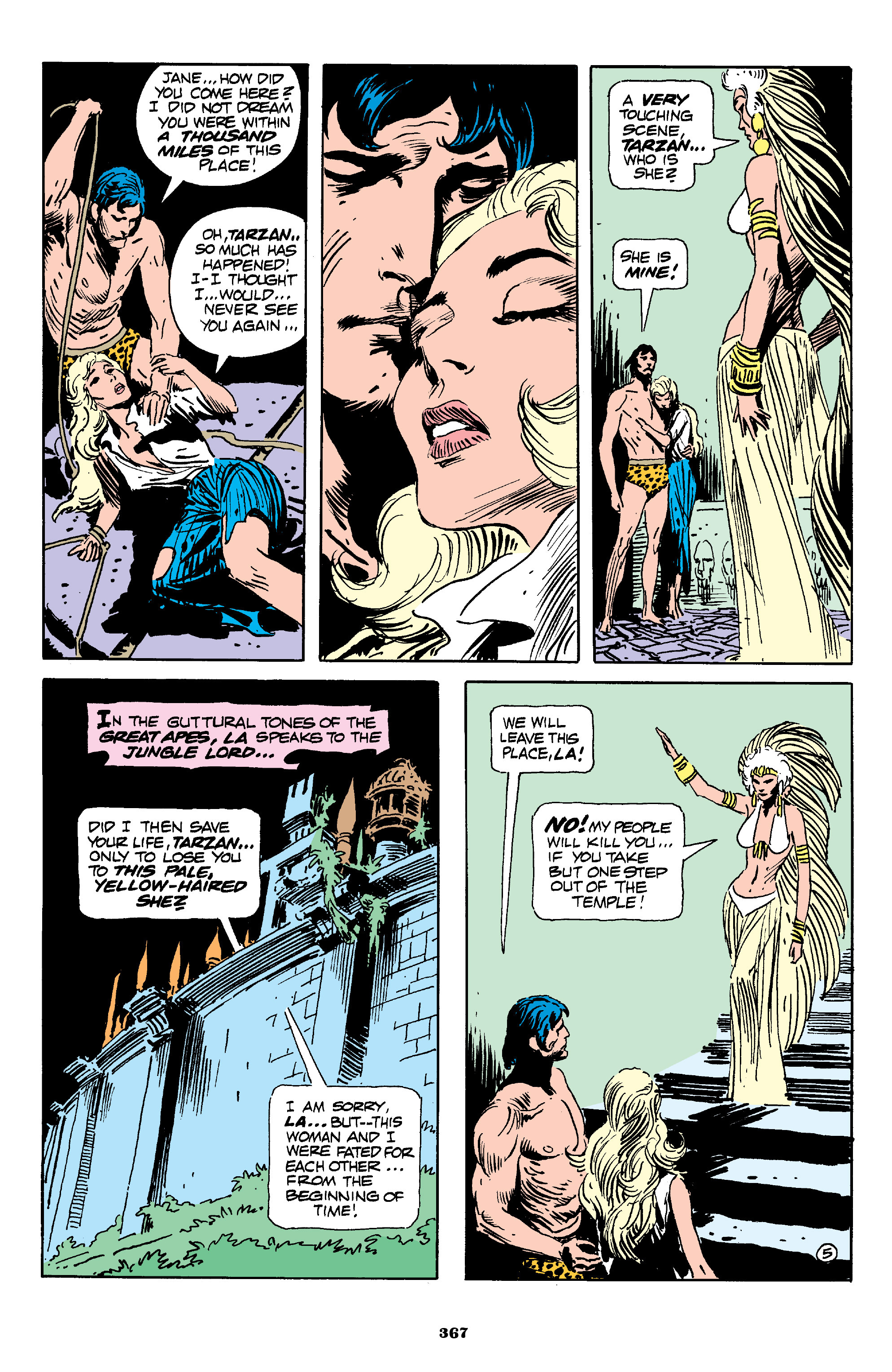 Edgar Rice Burroughs' Tarzan: The Complete Joe Kubert Years (2016) issue 1 - Page 353