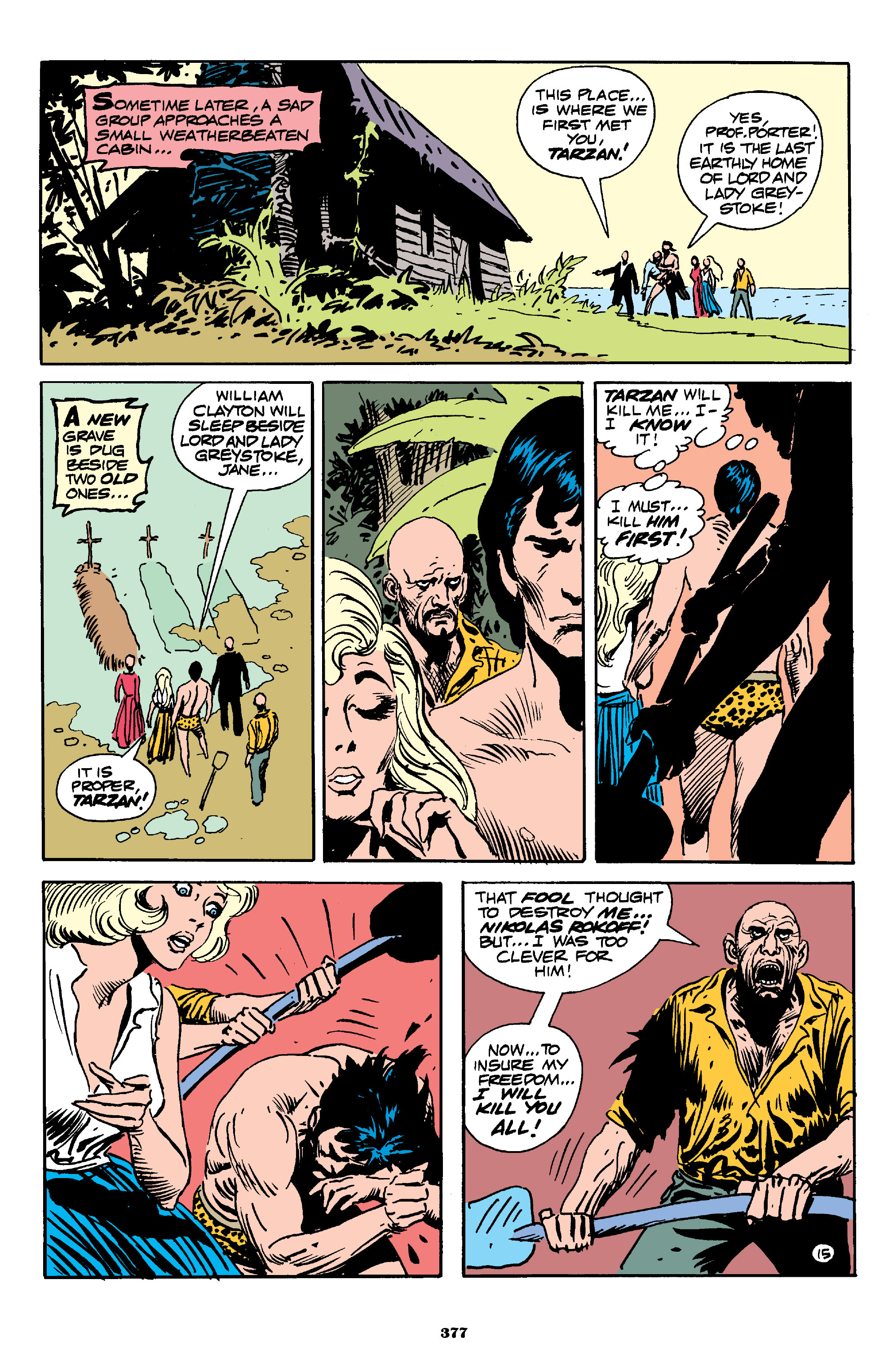 Edgar Rice Burroughs' Tarzan: The Complete Joe Kubert Years (2016) issue 1 - Page 363