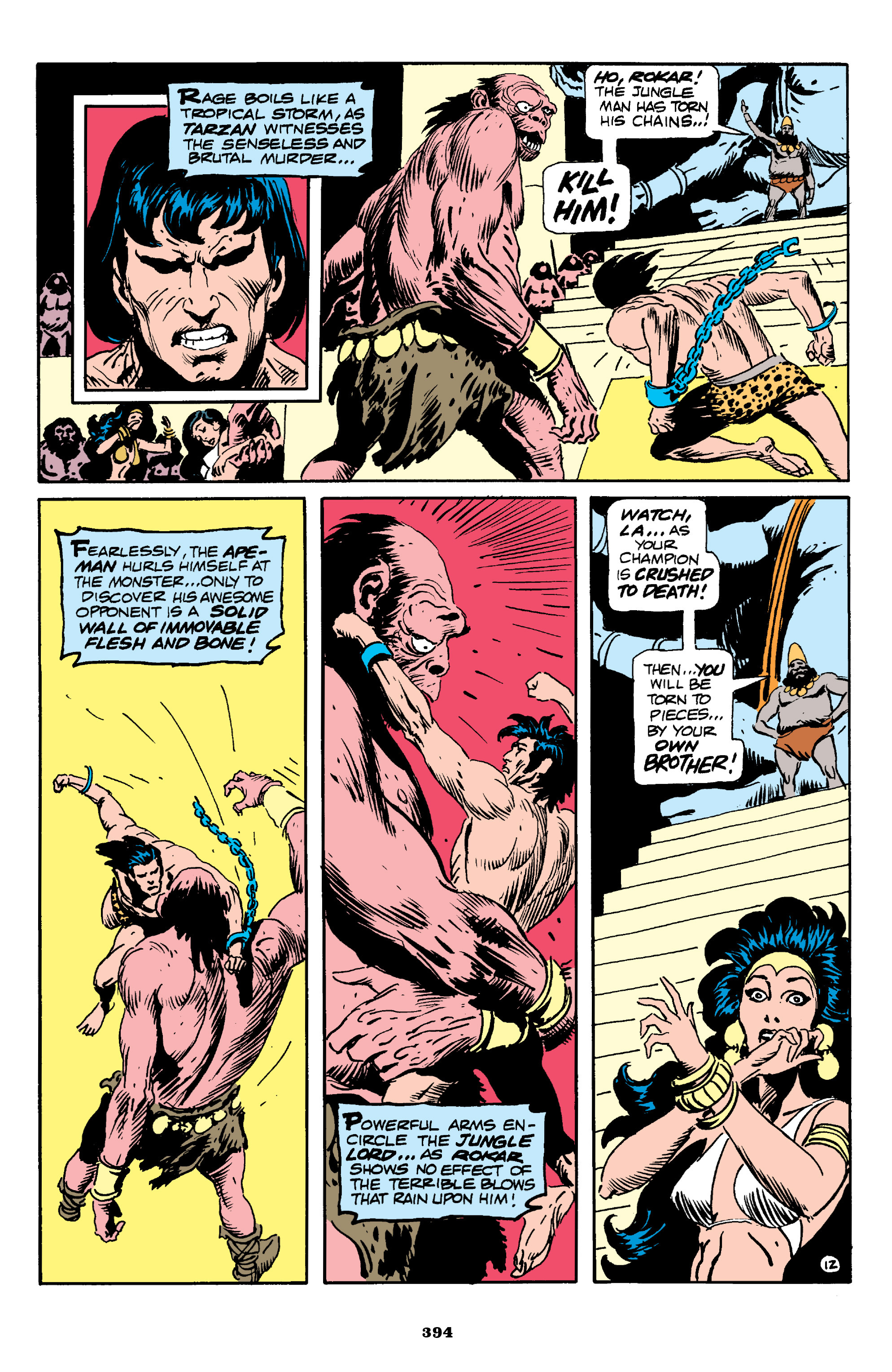 Edgar Rice Burroughs' Tarzan: The Complete Joe Kubert Years (2016) issue 1 - Page 379