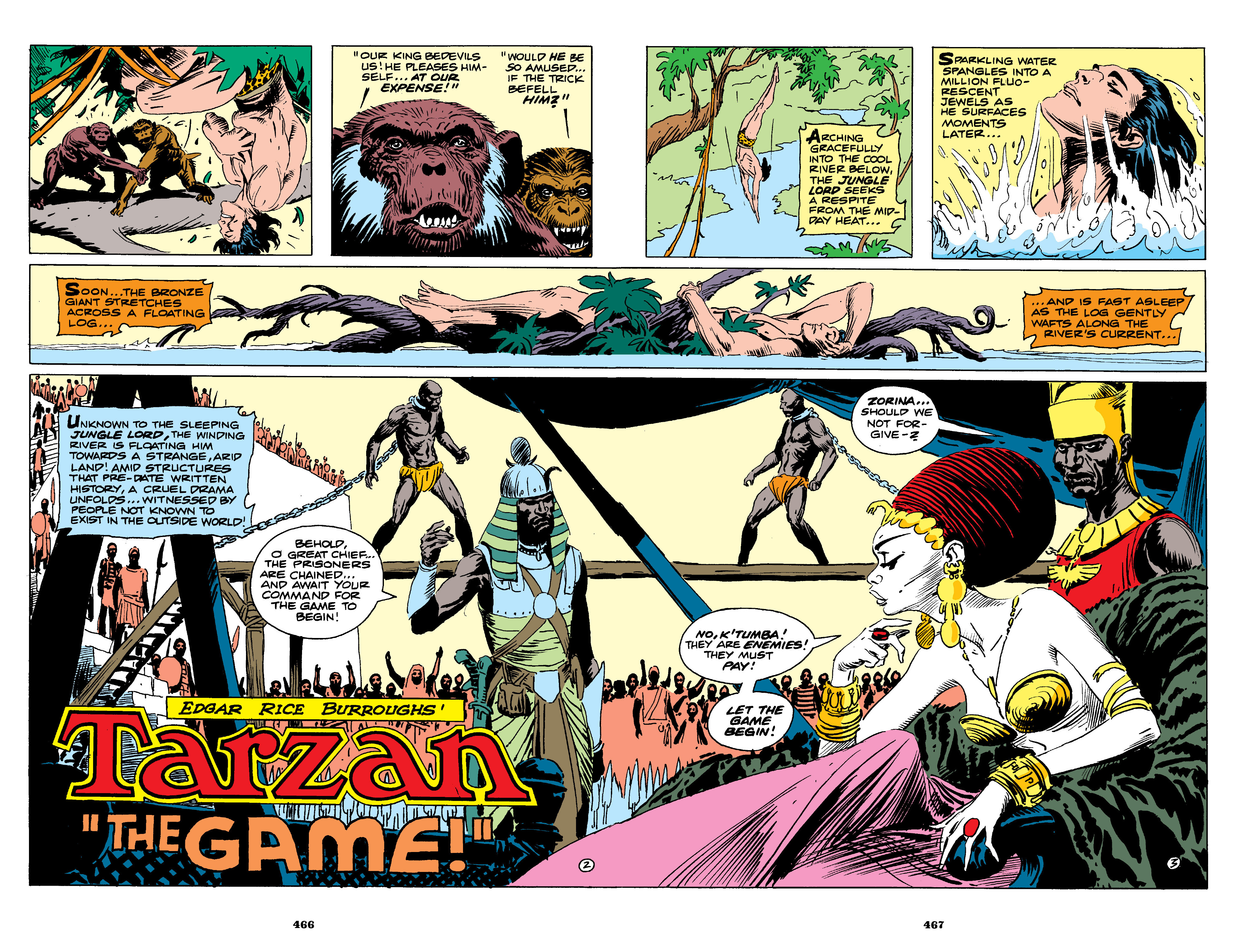 Edgar Rice Burroughs' Tarzan: The Complete Joe Kubert Years (2016) issue 1 - Page 448