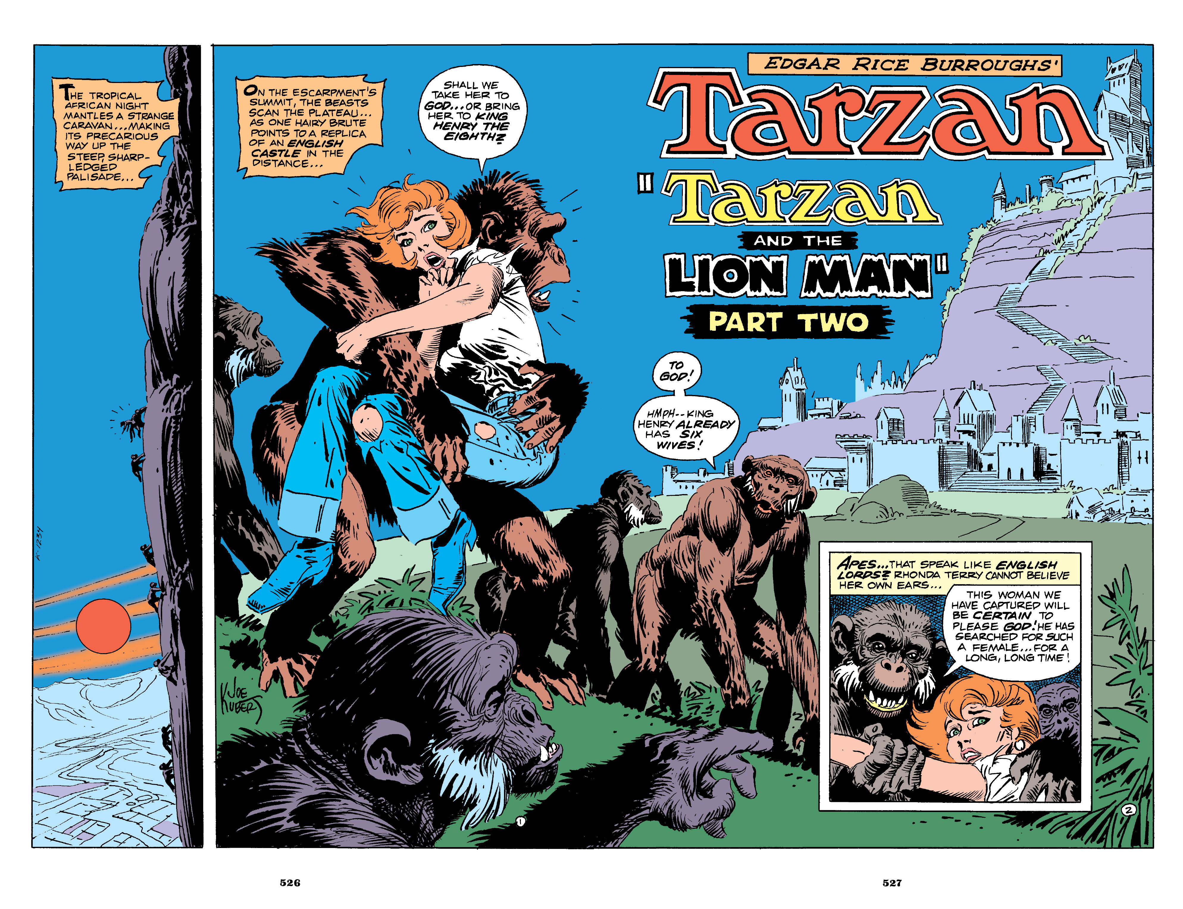 Edgar Rice Burroughs' Tarzan: The Complete Joe Kubert Years (2016) issue 1 - Page 504