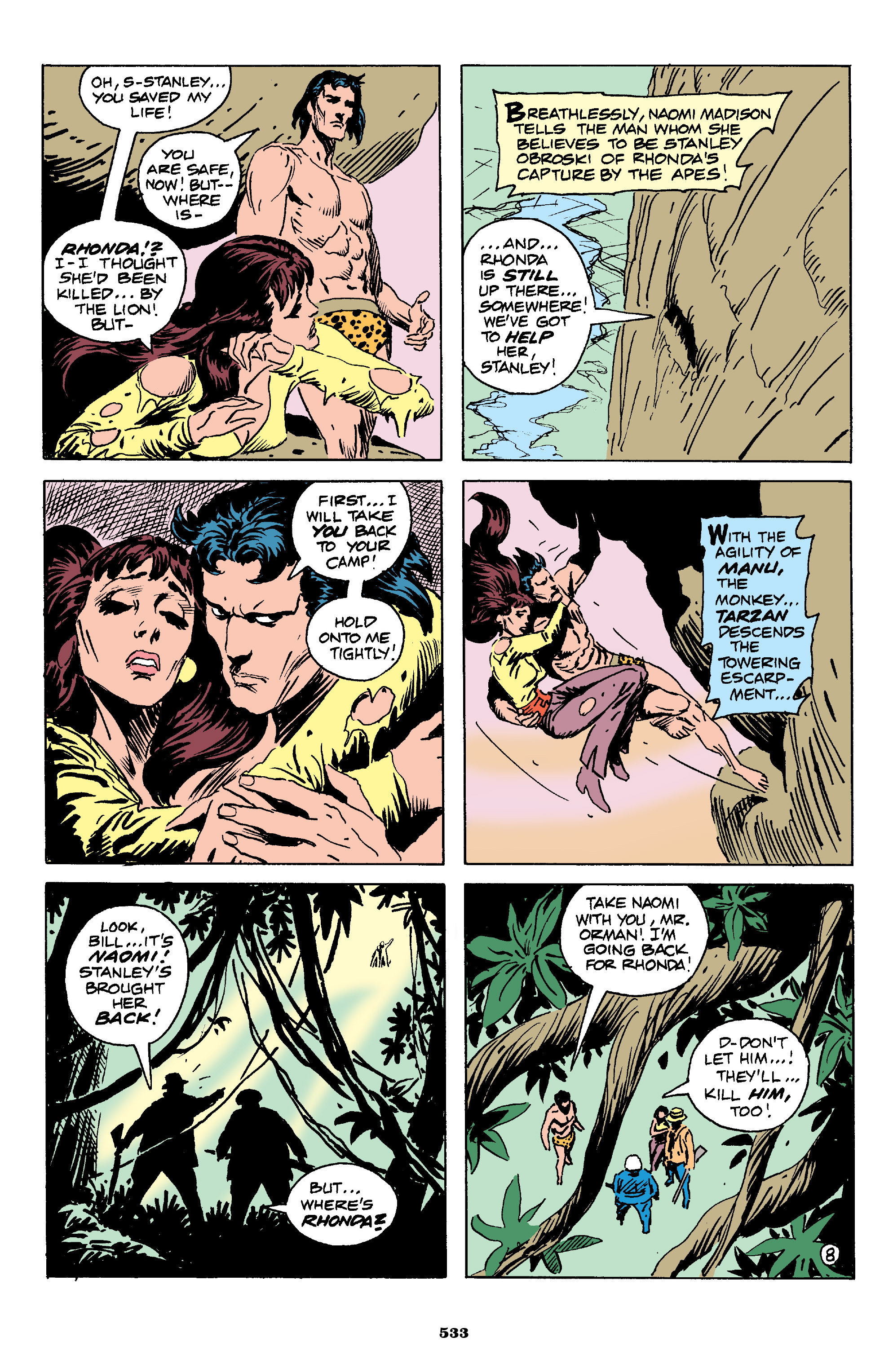 Edgar Rice Burroughs' Tarzan: The Complete Joe Kubert Years (2016) issue 1 - Page 510