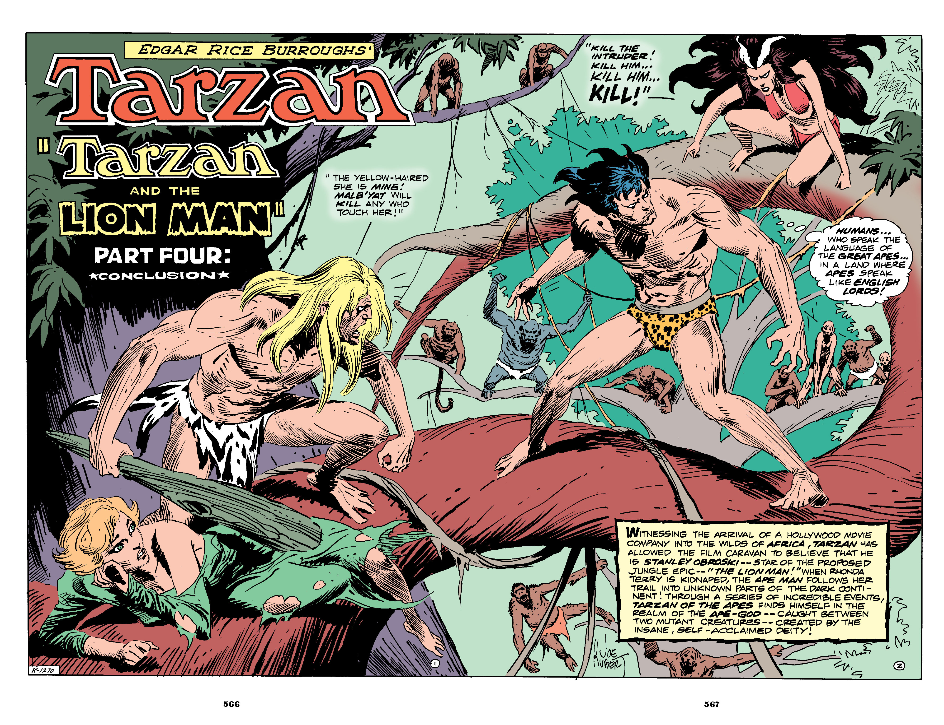 Edgar Rice Burroughs' Tarzan: The Complete Joe Kubert Years (2016) issue 1 - Page 542