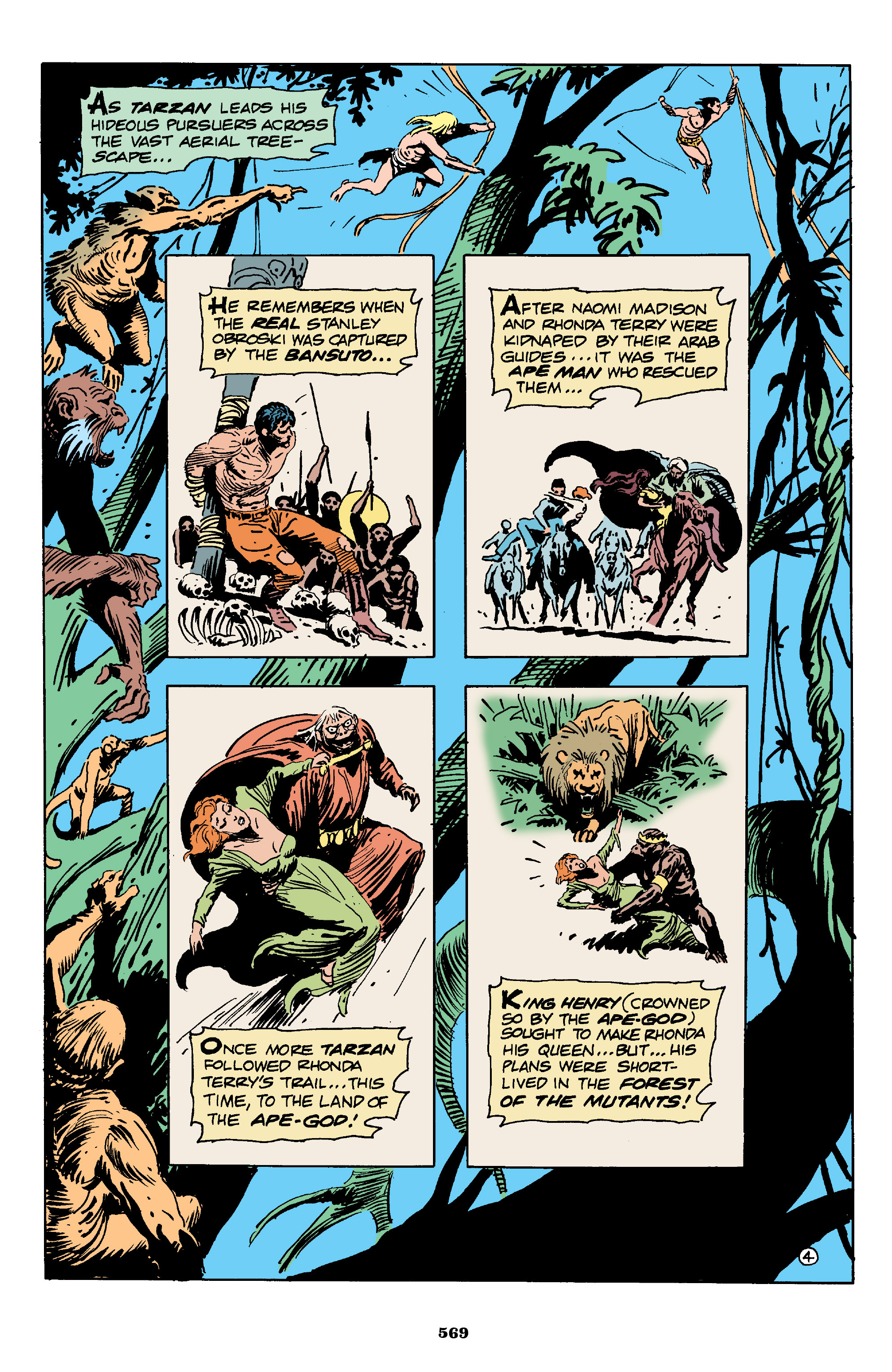 Edgar Rice Burroughs' Tarzan: The Complete Joe Kubert Years (2016) issue 1 - Page 544