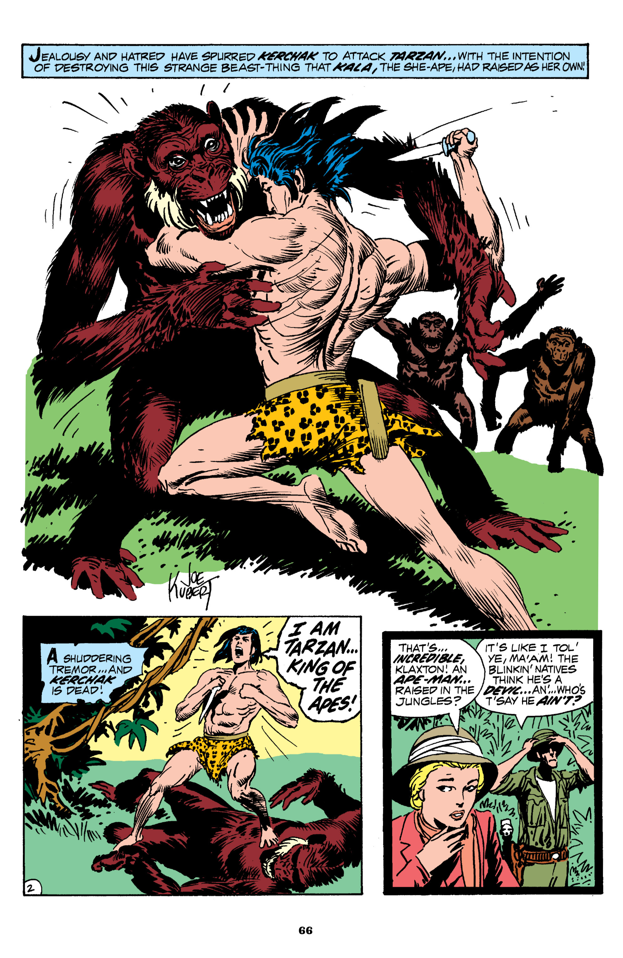 Edgar Rice Burroughs' Tarzan: The Complete Joe Kubert Years (2016) issue 1 - Page 65