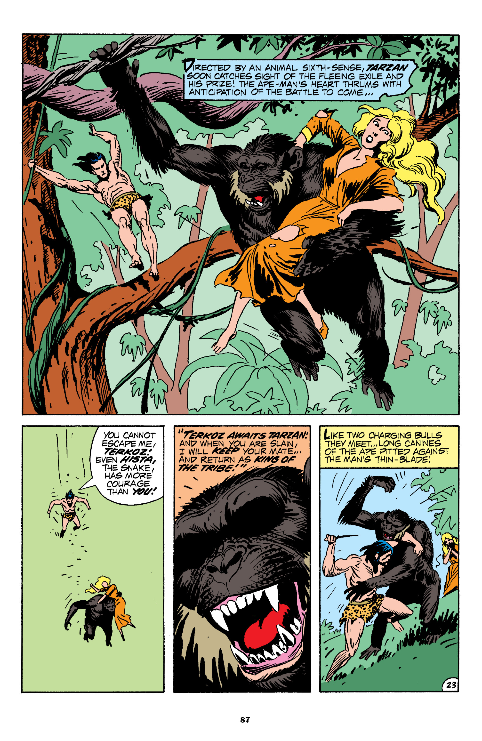 Edgar Rice Burroughs' Tarzan: The Complete Joe Kubert Years (2016) issue 1 - Page 86