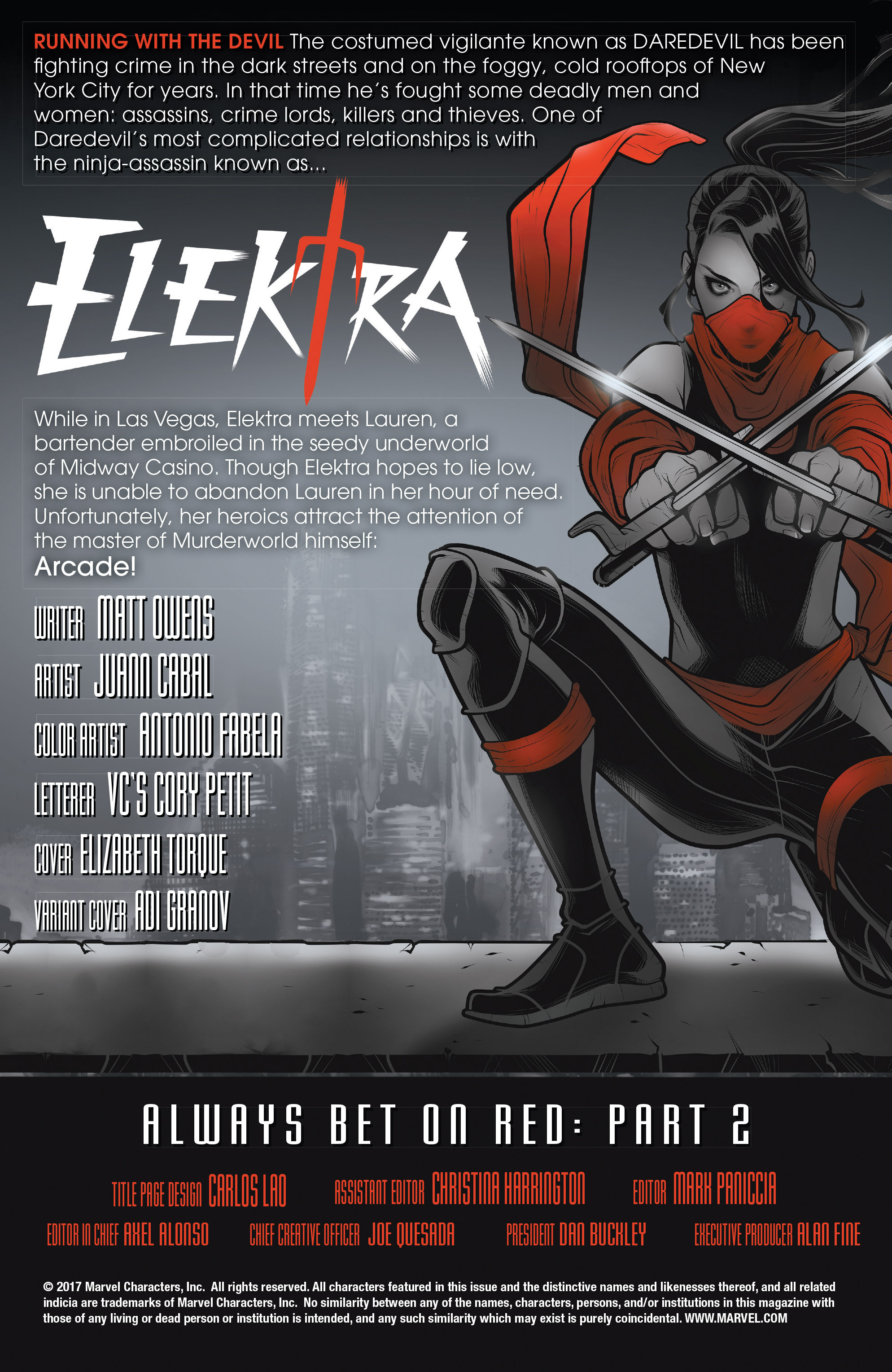 Elektra (2017-): Chapter 2 - Page 2