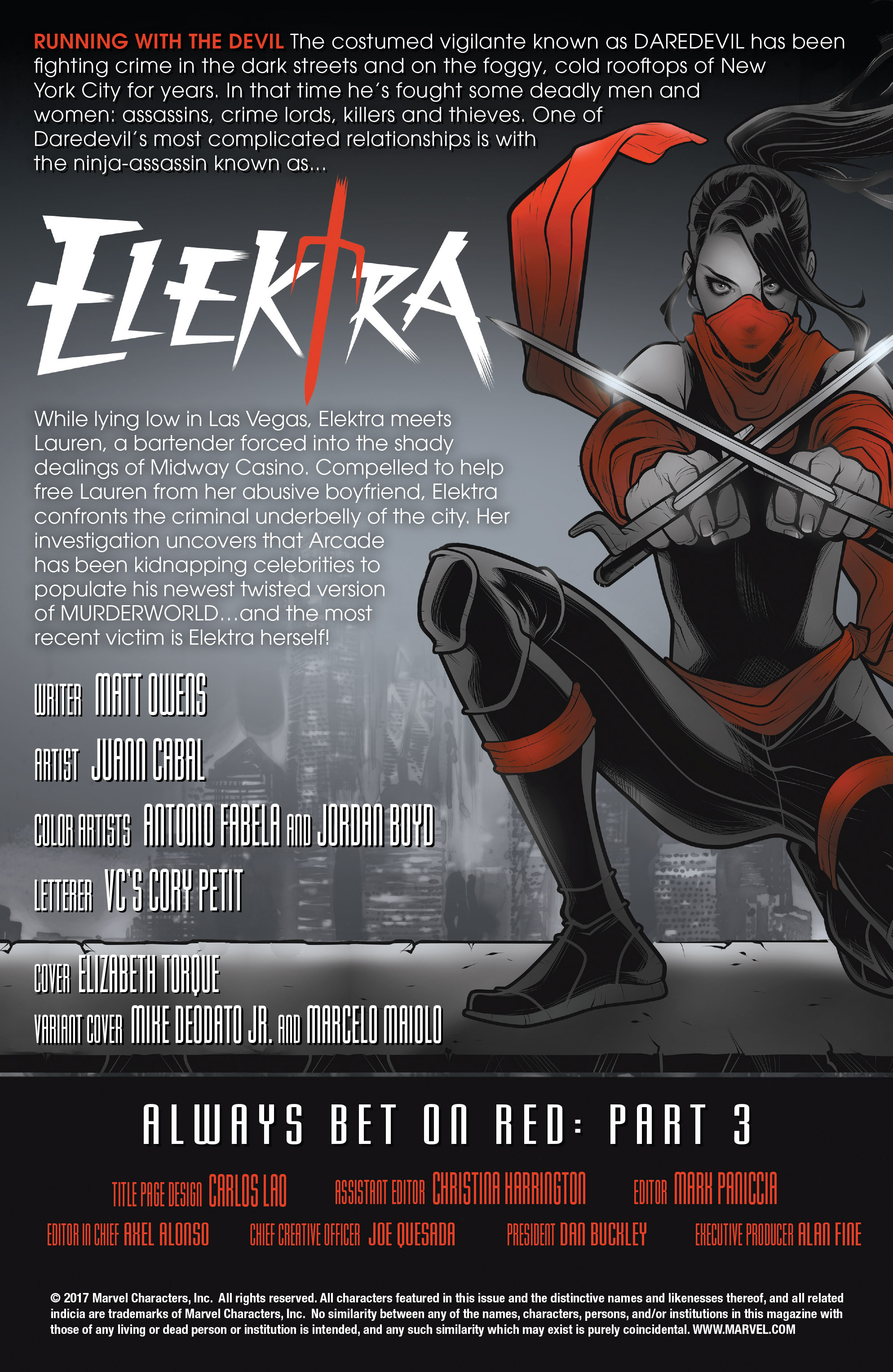 Elektra (2017-): Chapter 3 - Page 2