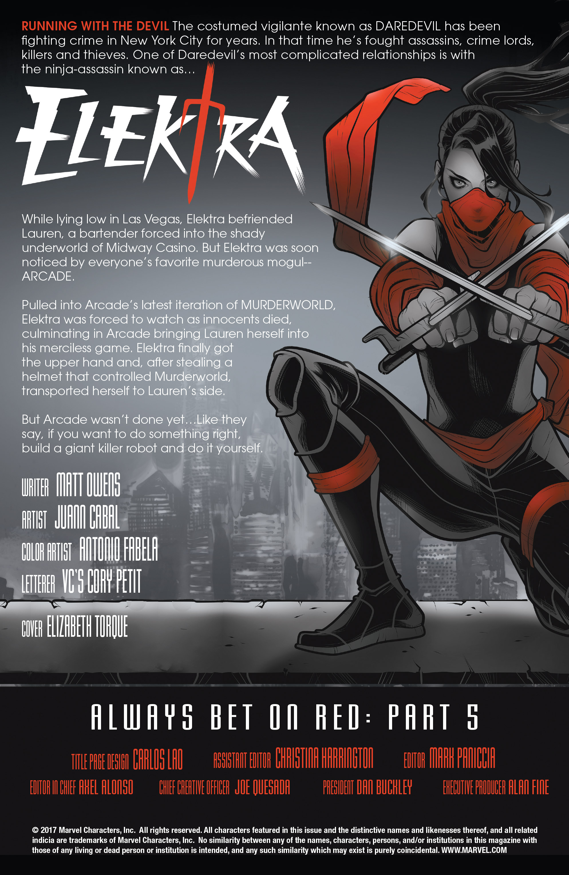Elektra (2017-): Chapter 5 - Page 2