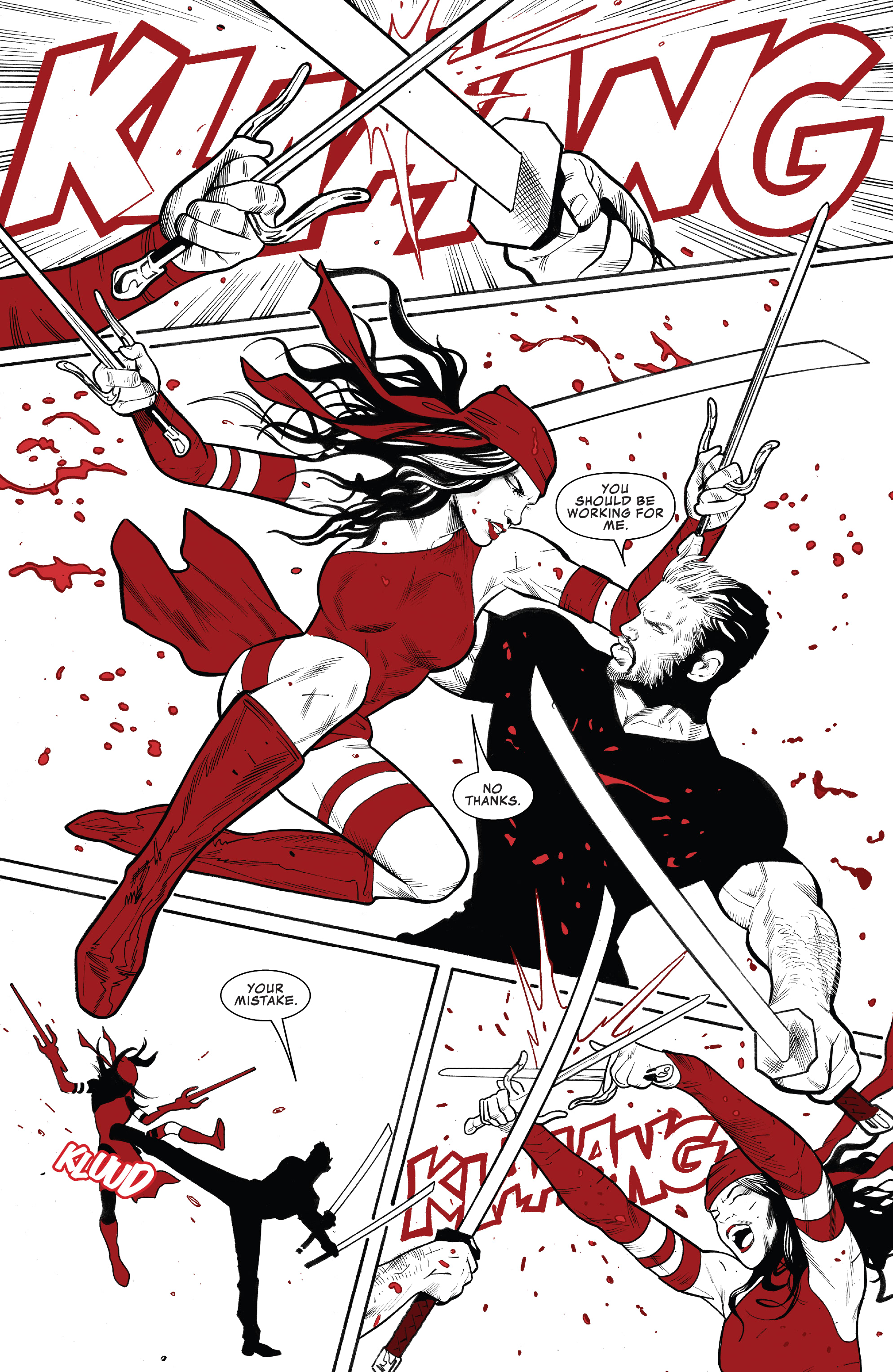 Elektra: Black, White & Blood (2022-) issue 2 - Page 8