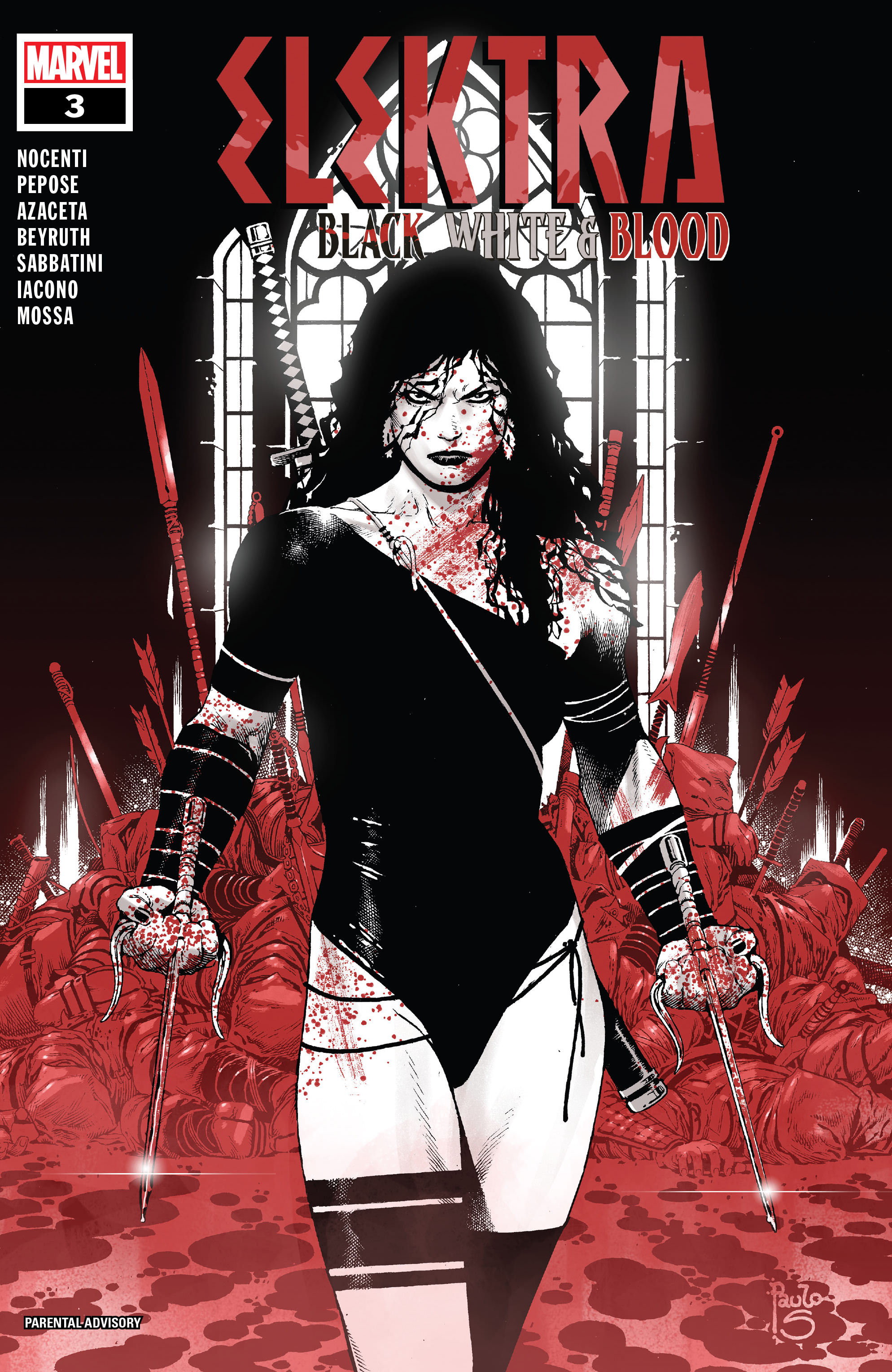 Elektra: Black, White & Blood (2022-): Chapter 3 - Page 1