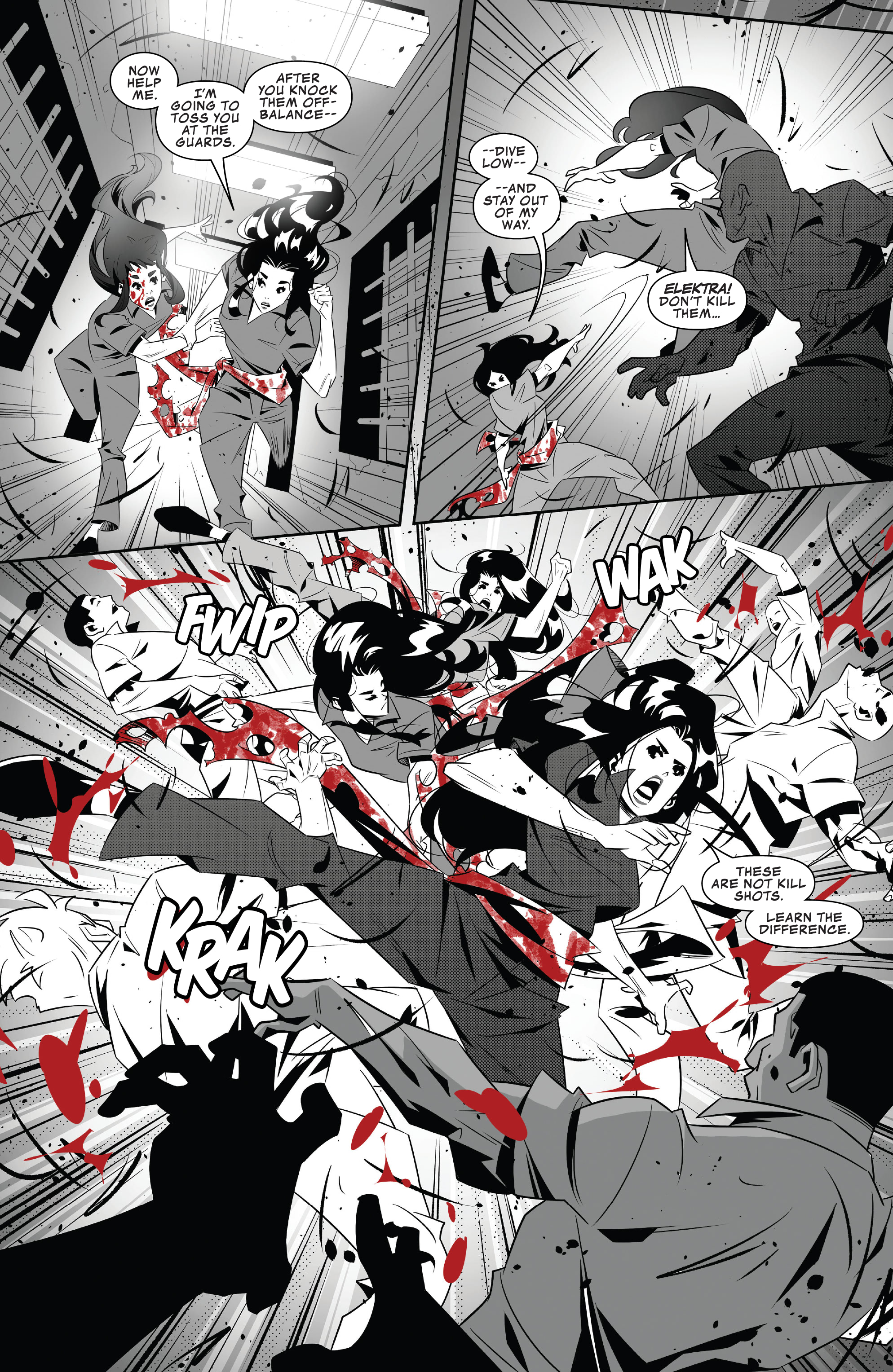 Elektra: Black, White & Blood (2022-) issue 3 - Page 9