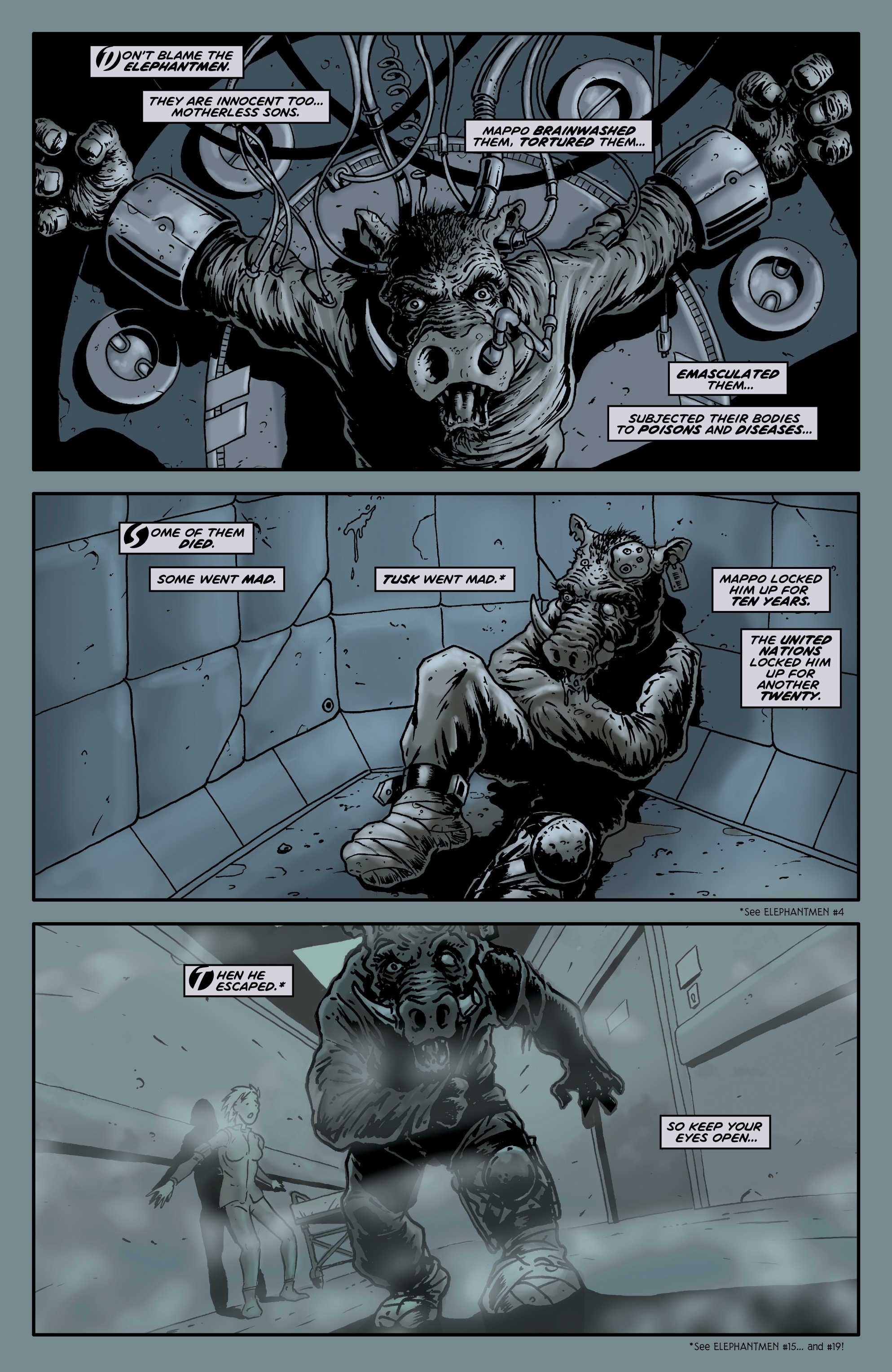 Elephantmen: Mammoth (2014-) issue Book 2 - Page 124