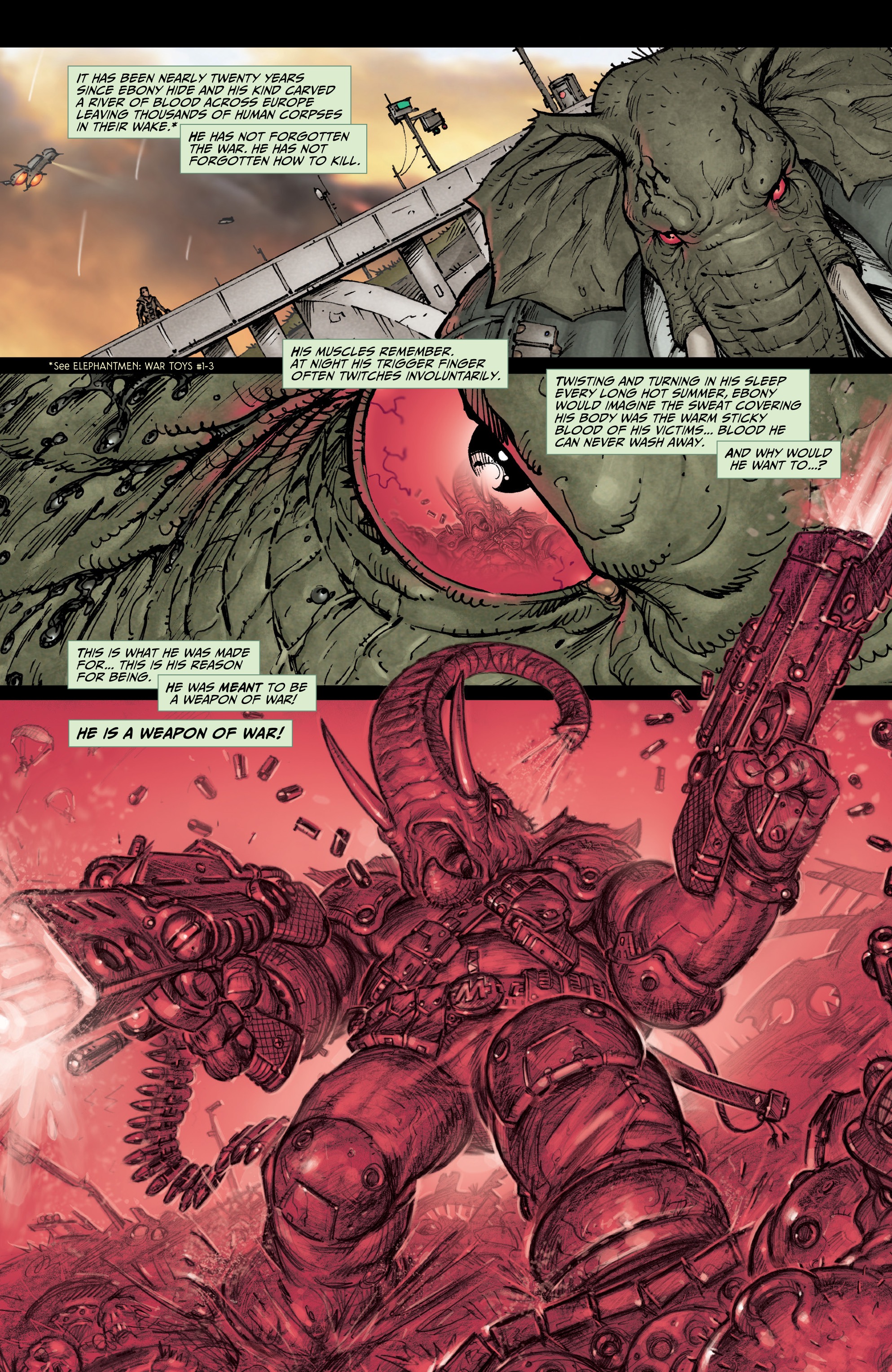 Elephantmen: Mammoth (2014-) issue Book 2 - Page 222