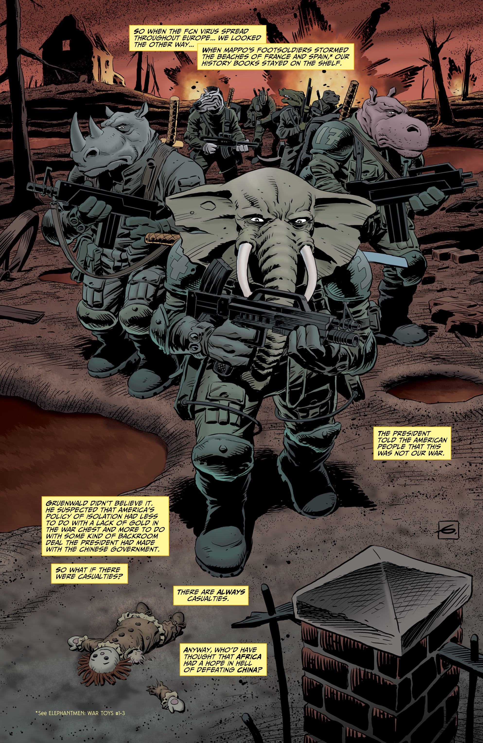 Elephantmen: Mammoth (2014-) issue Book 2 - Page 320