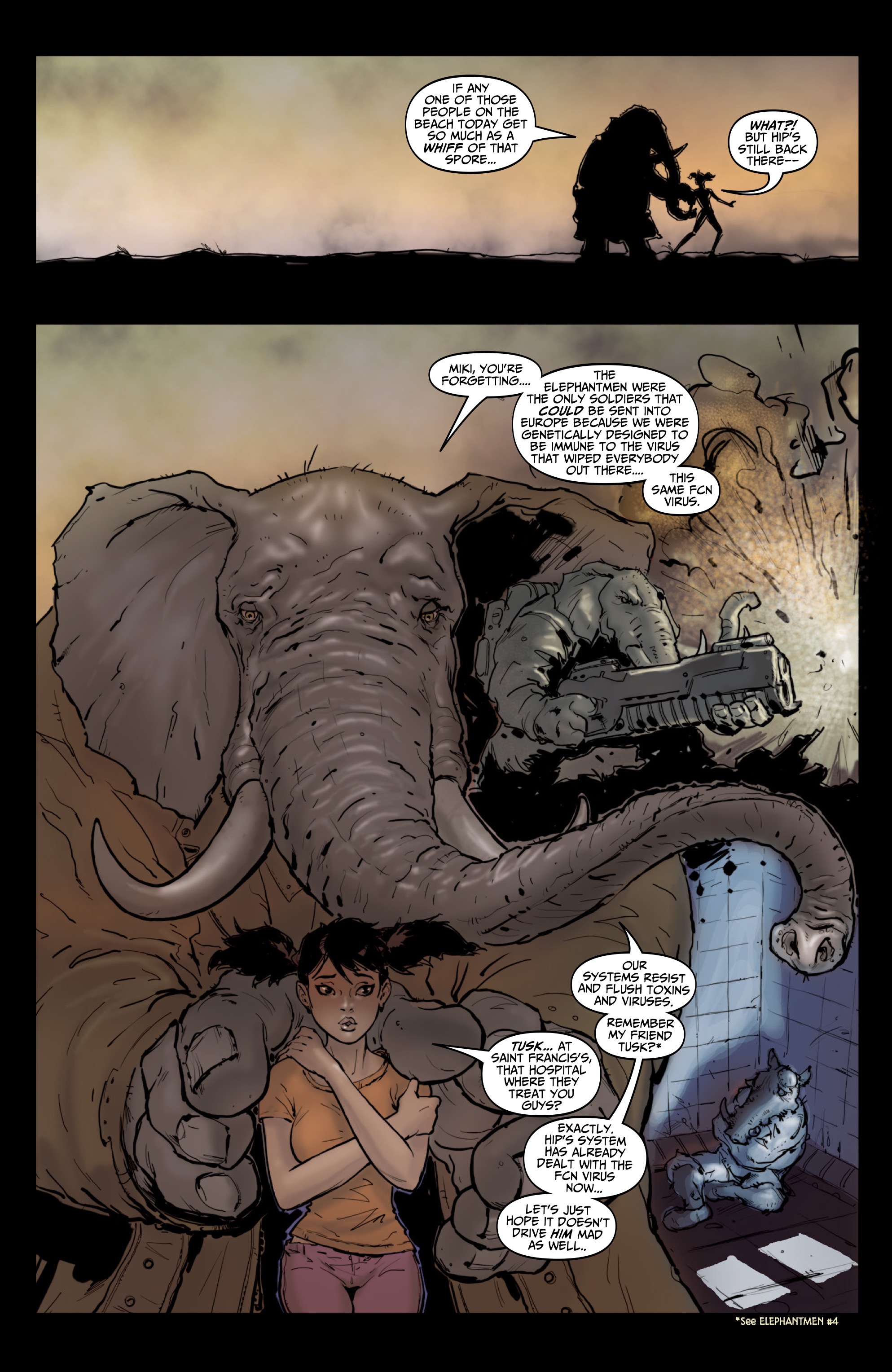 Elephantmen: Mammoth (2014-) issue Book 2 - Page 35