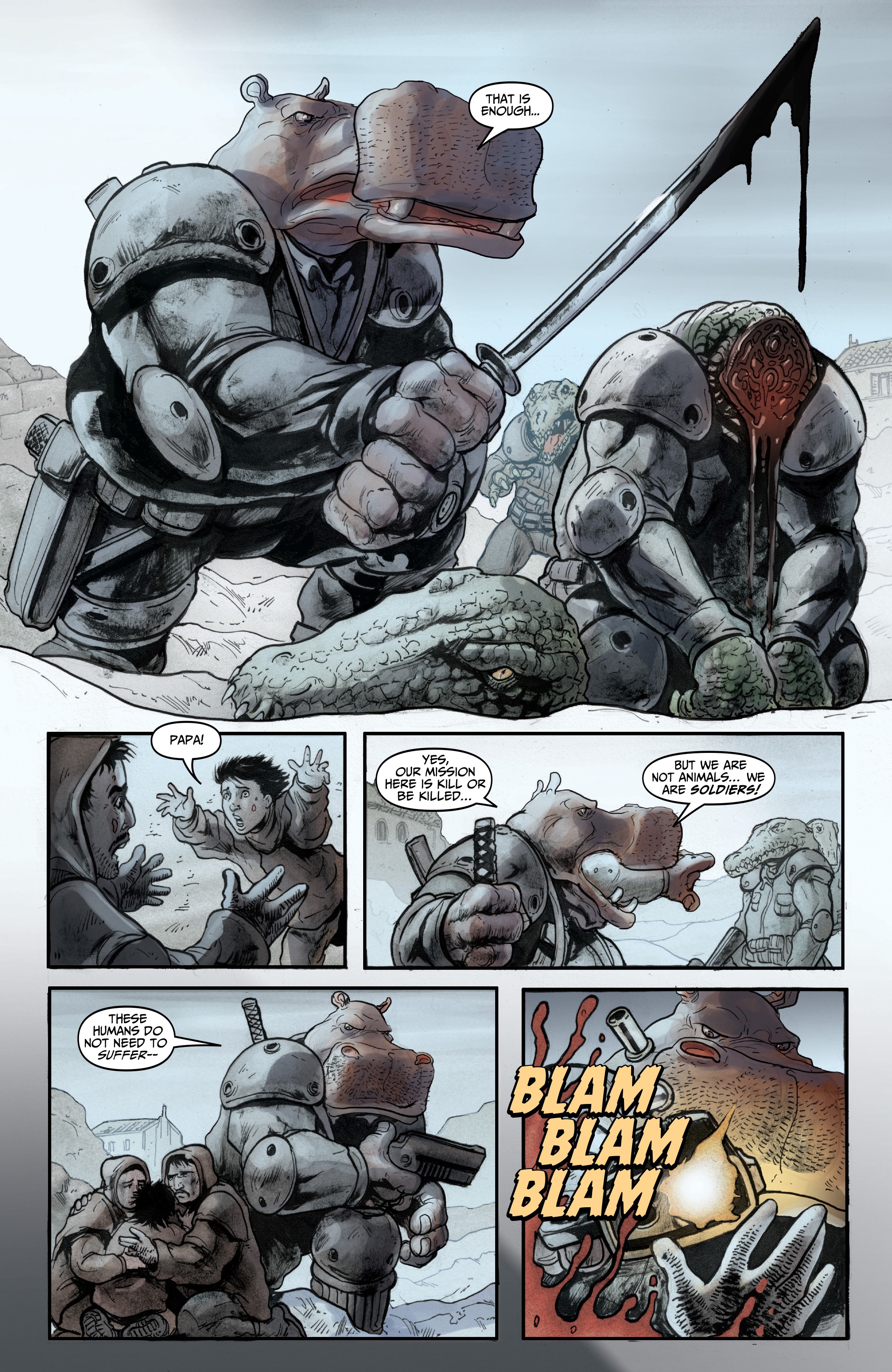 Elephantmen: Mammoth (2014-) issue Book 2 - Page 393