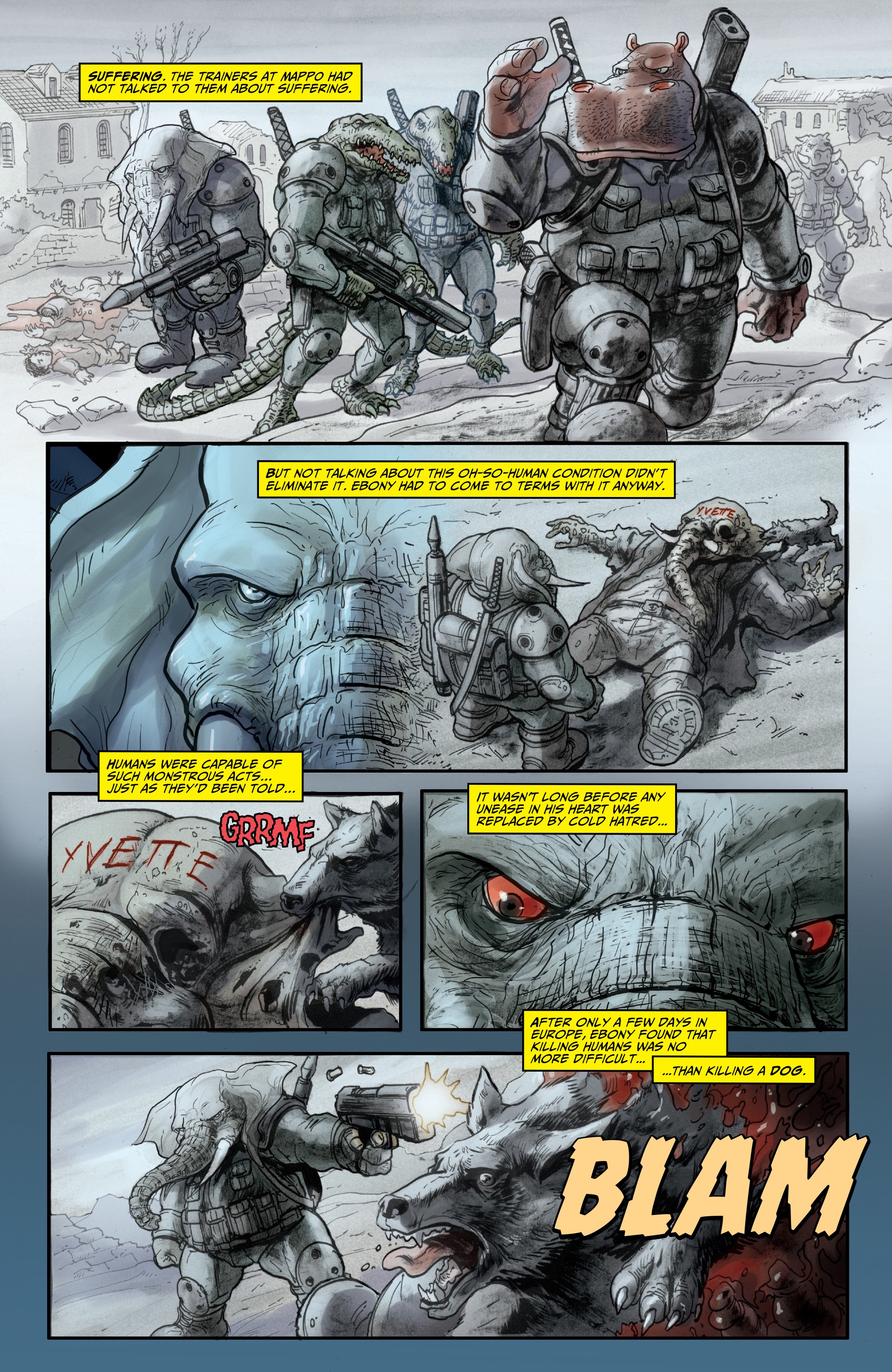 Elephantmen: Mammoth (2014-) issue Book 2 - Page 394