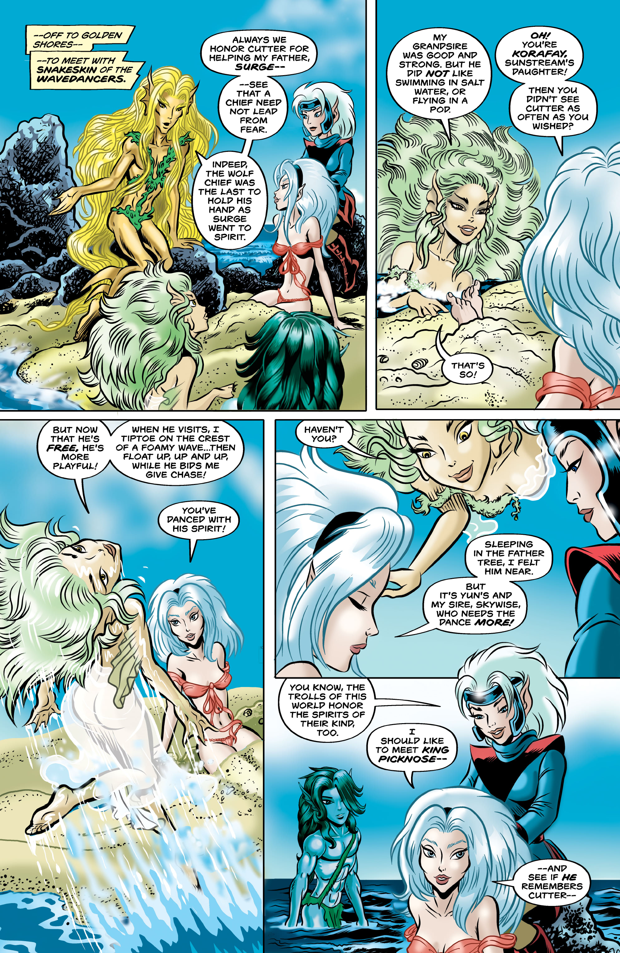 Elfquest: Stargazer's Hunt (2019-) issue 4 - Page 13