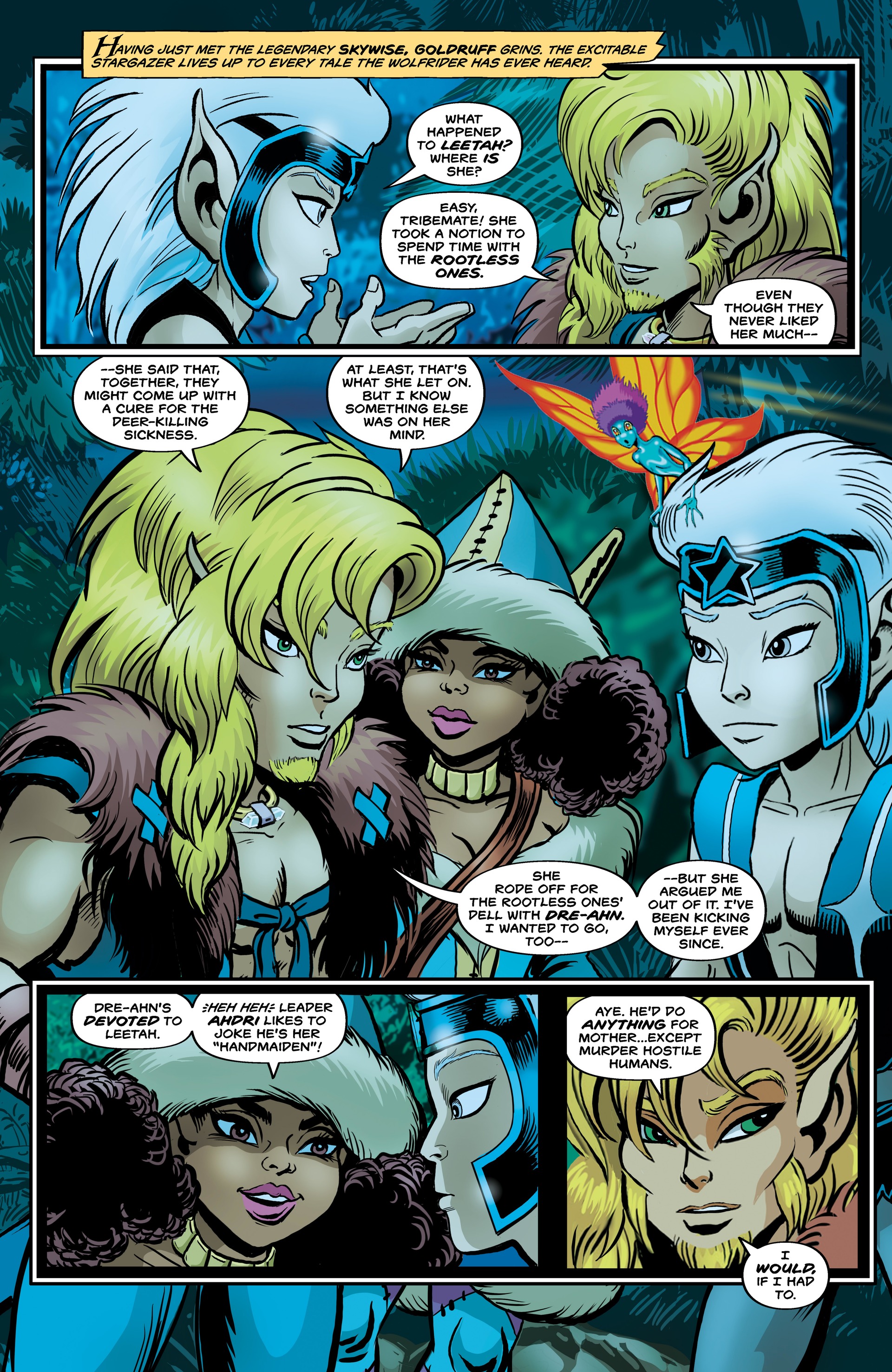 Elfquest: Stargazer's Hunt (2019-) issue Vol. 2 - Page 52