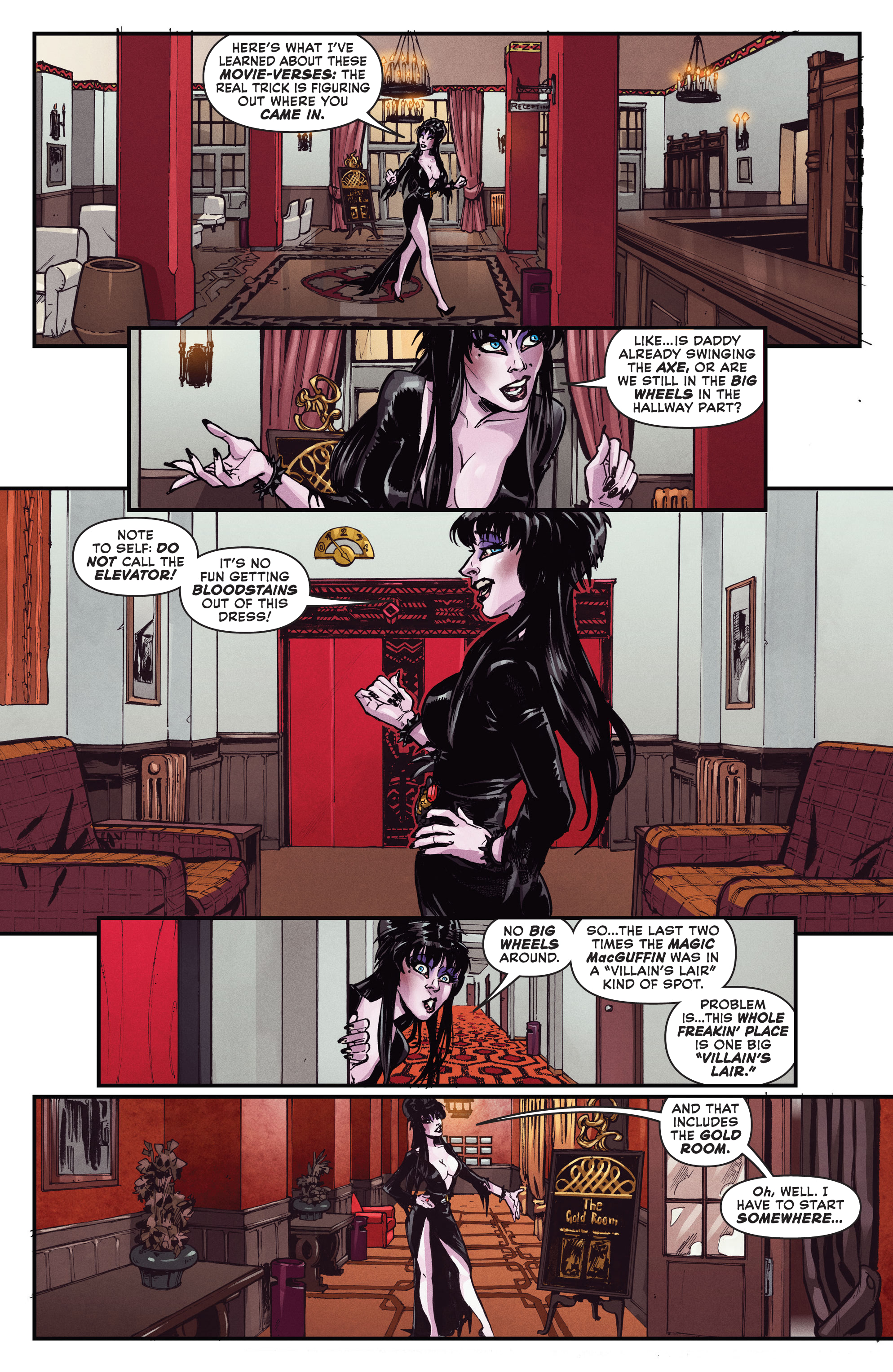 Elvira in Horrorland (2022-): Chapter 2 - Page 7