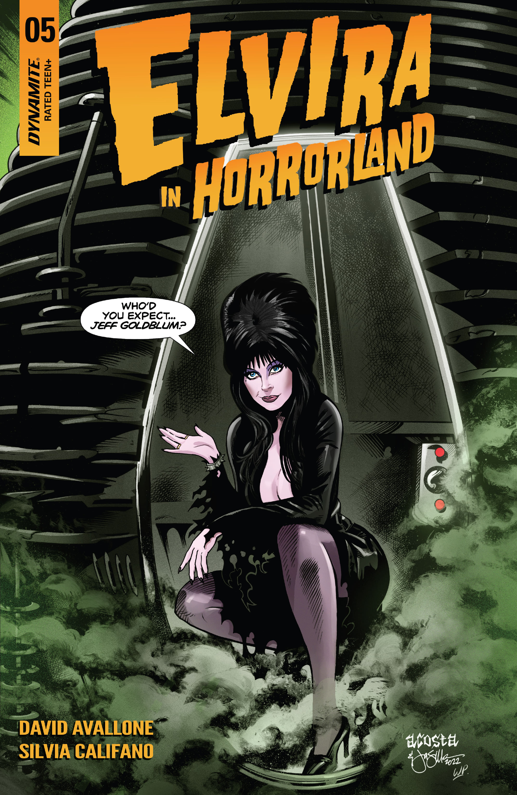 Elvira in Horrorland (2022-): Chapter 5 - Page 1