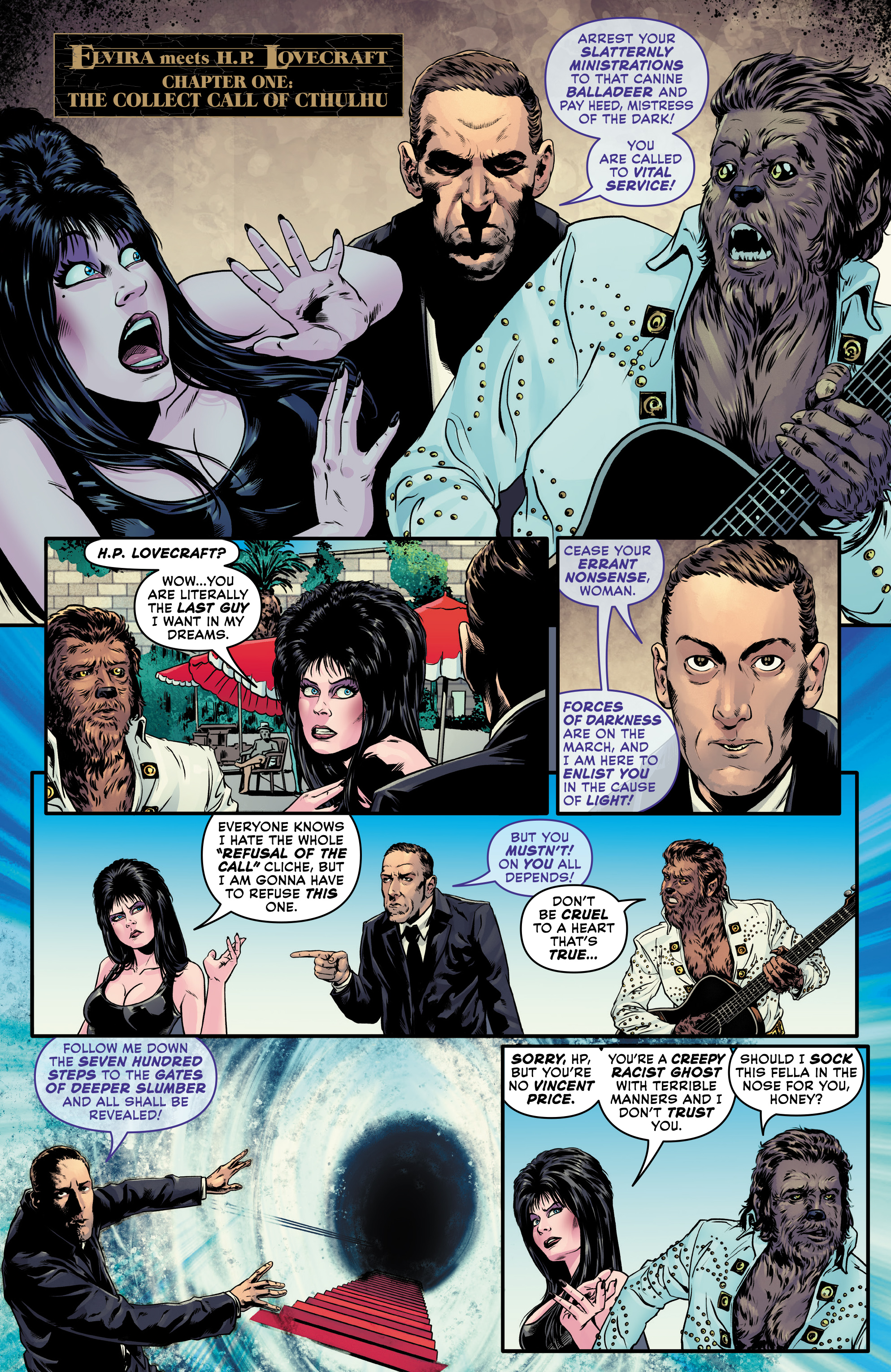 Elvira Meets H.P. Lovecraft (2024-) issue 1 - Page 7