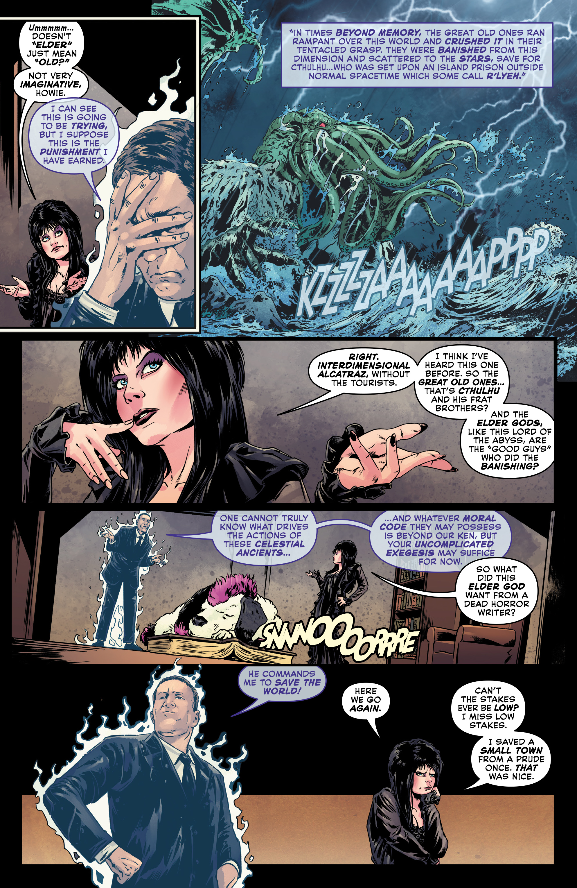 Elvira Meets H.P. Lovecraft (2024-) issue 1 - Page 13