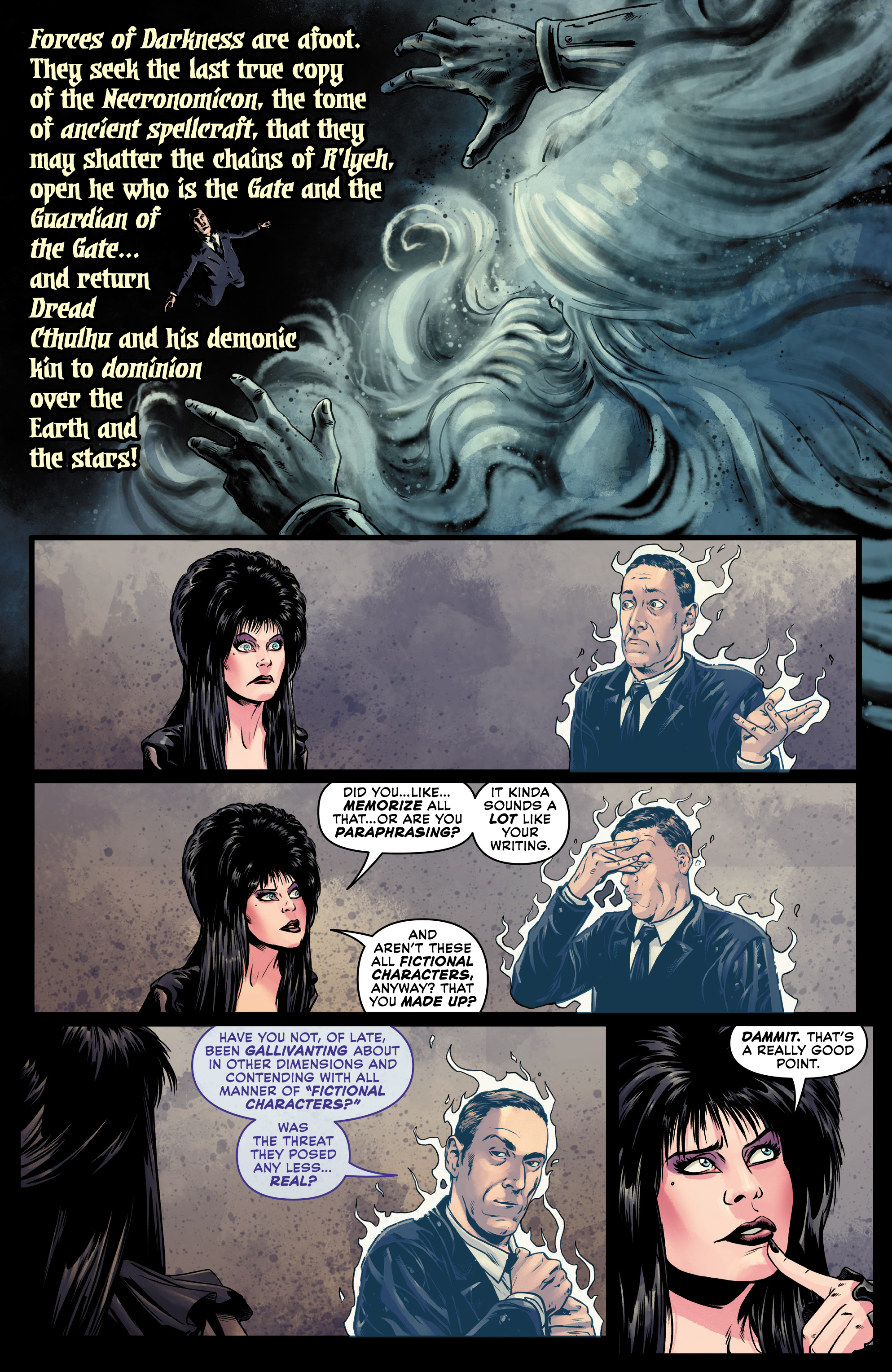 Elvira Meets H.P. Lovecraft (2024-) issue 1 - Page 14