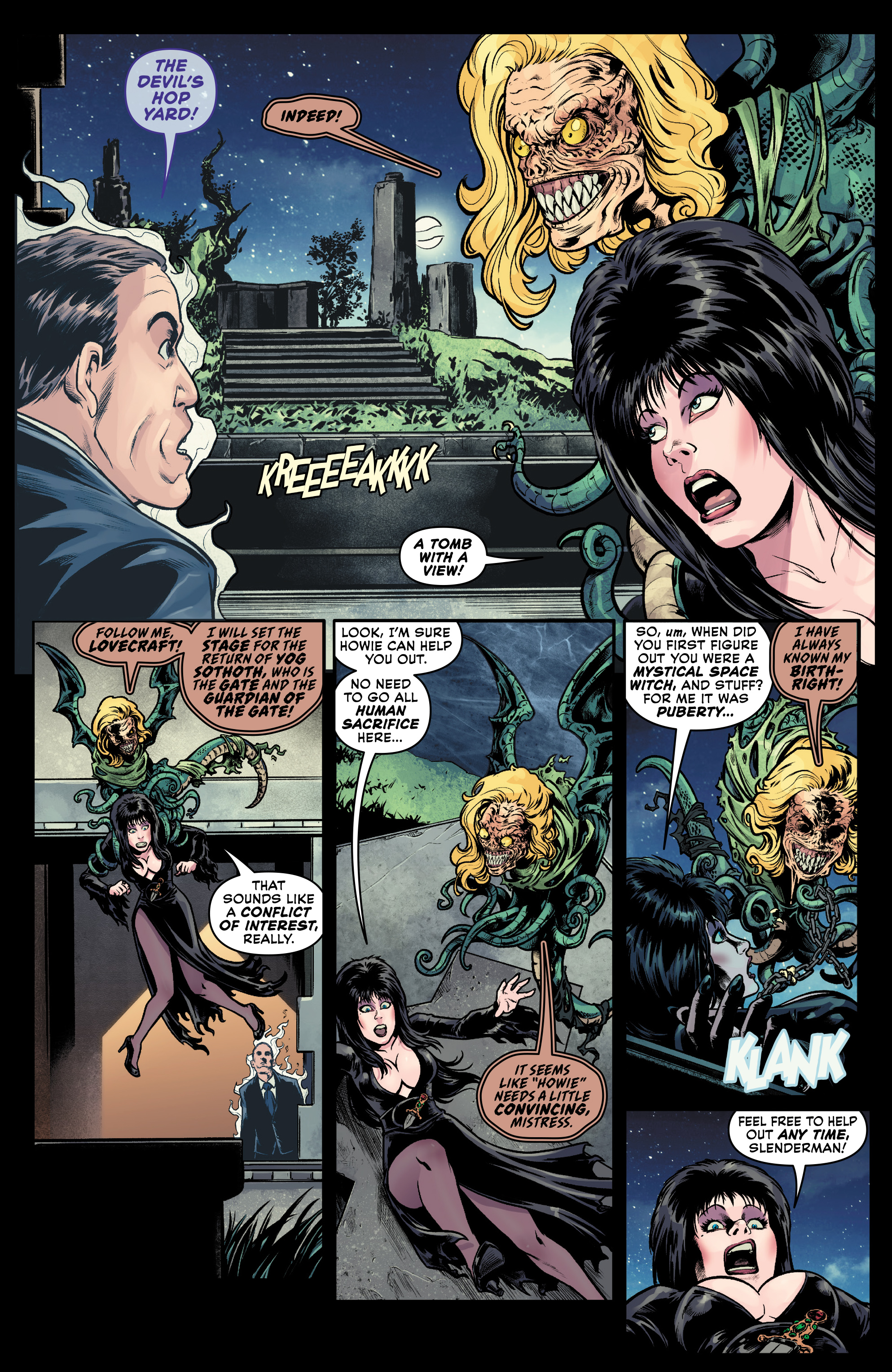 Elvira Meets H.P. Lovecraft (2024-): Chapter 2 - Page 19