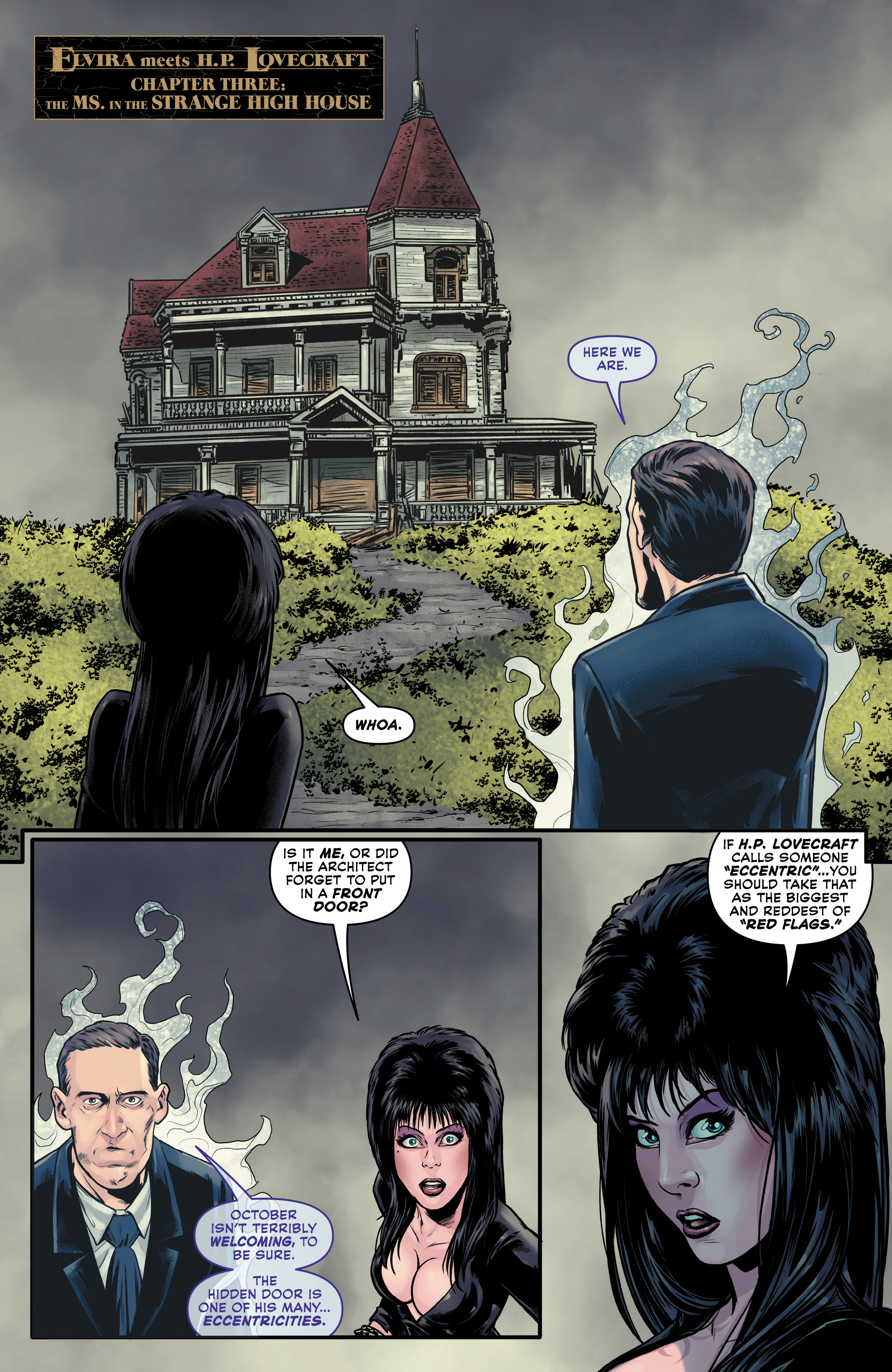 Elvira Meets H.P. Lovecraft (2024-) issue 3 - Page 9