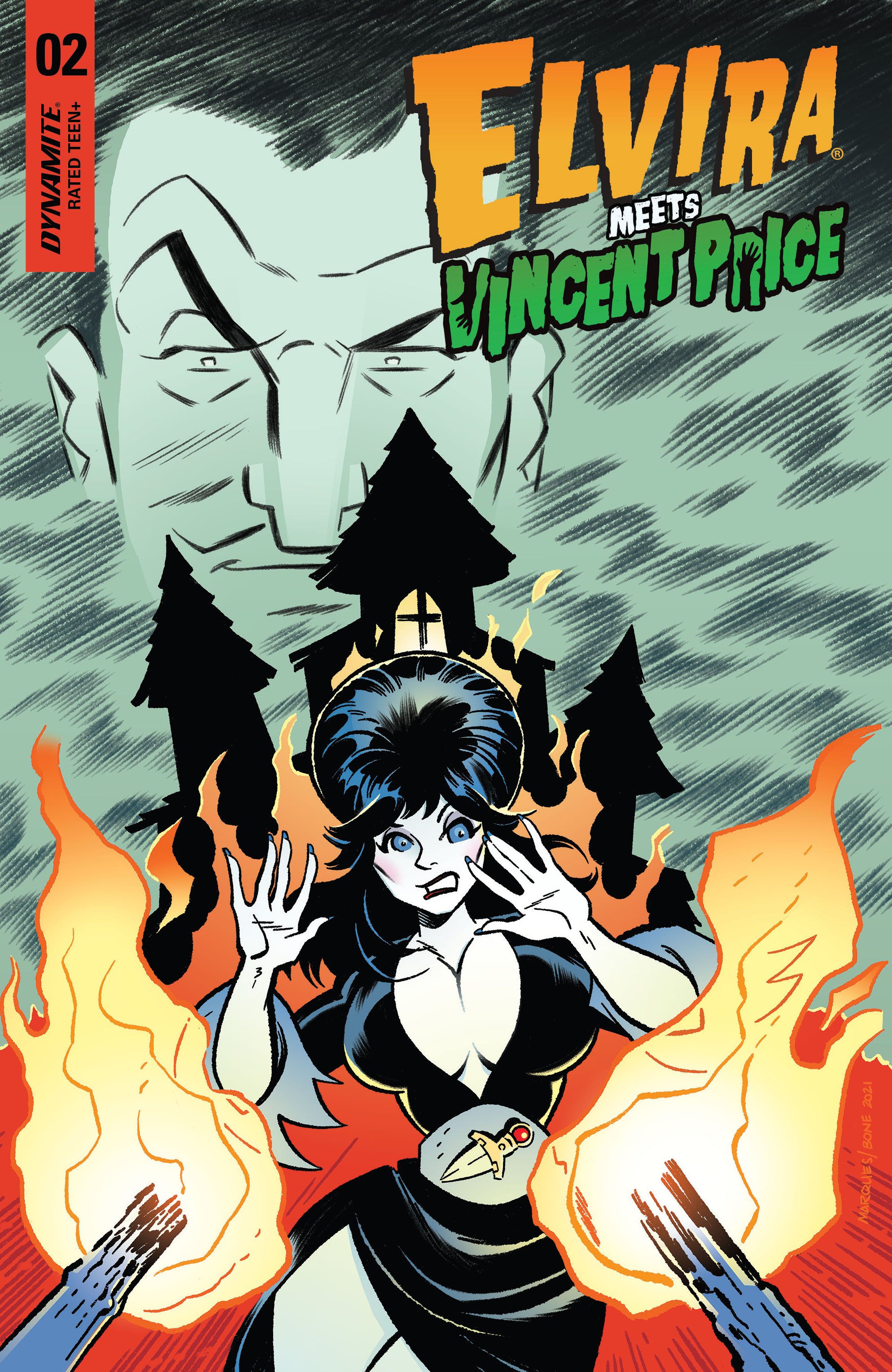 Elvira Meets Vincent Price (2021-): Chapter 2 - Page 3