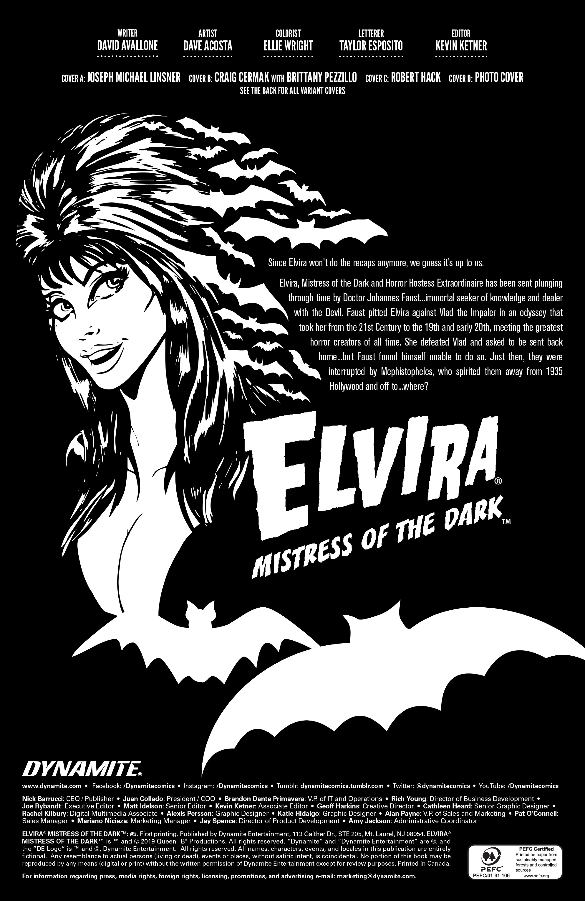 Elvira: Mistress Of The Dark (2018-) issue 5 - Page 5