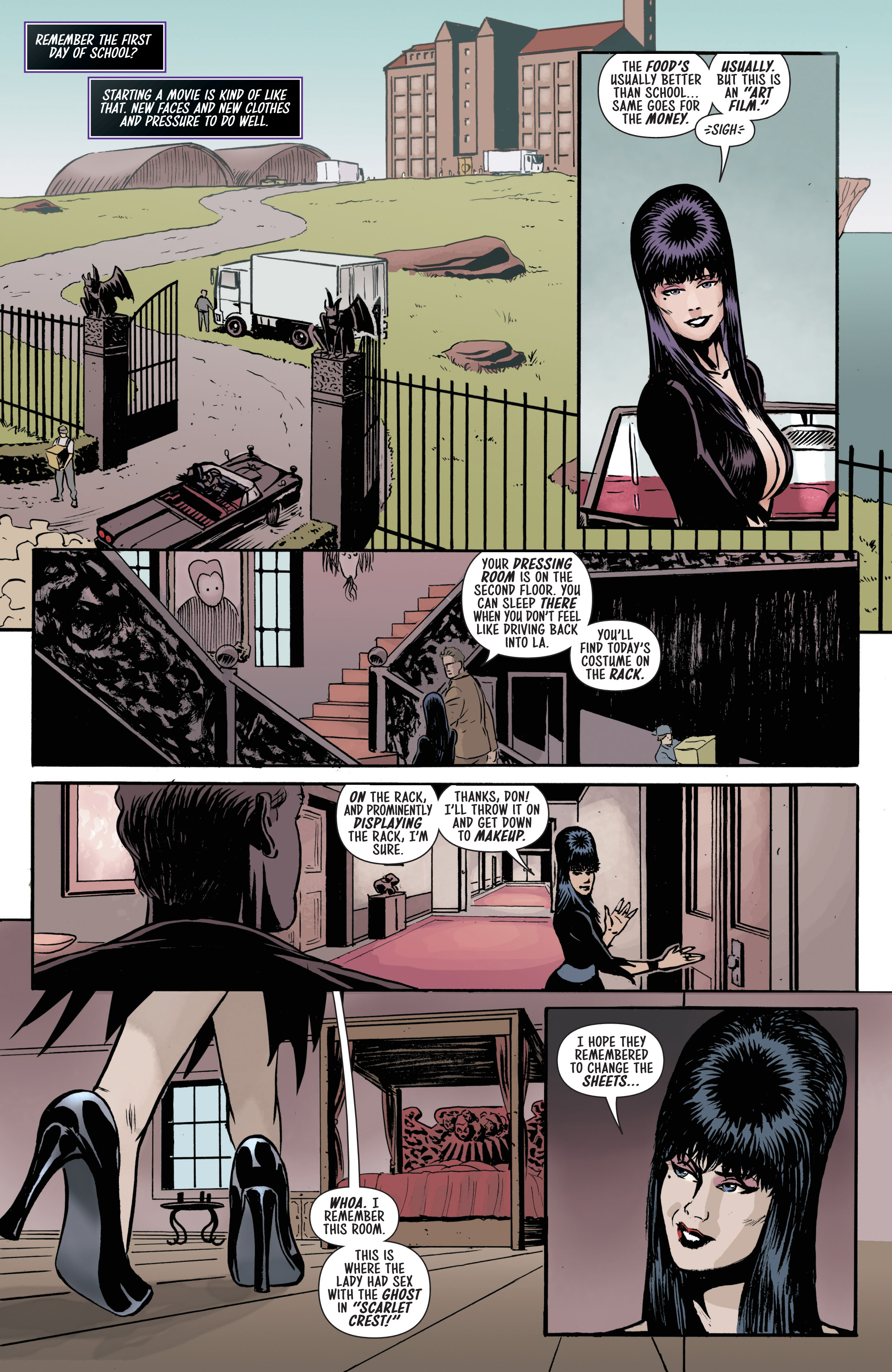 Elvira: The Shape Of Elvira (2019-) issue 2 - Page 12