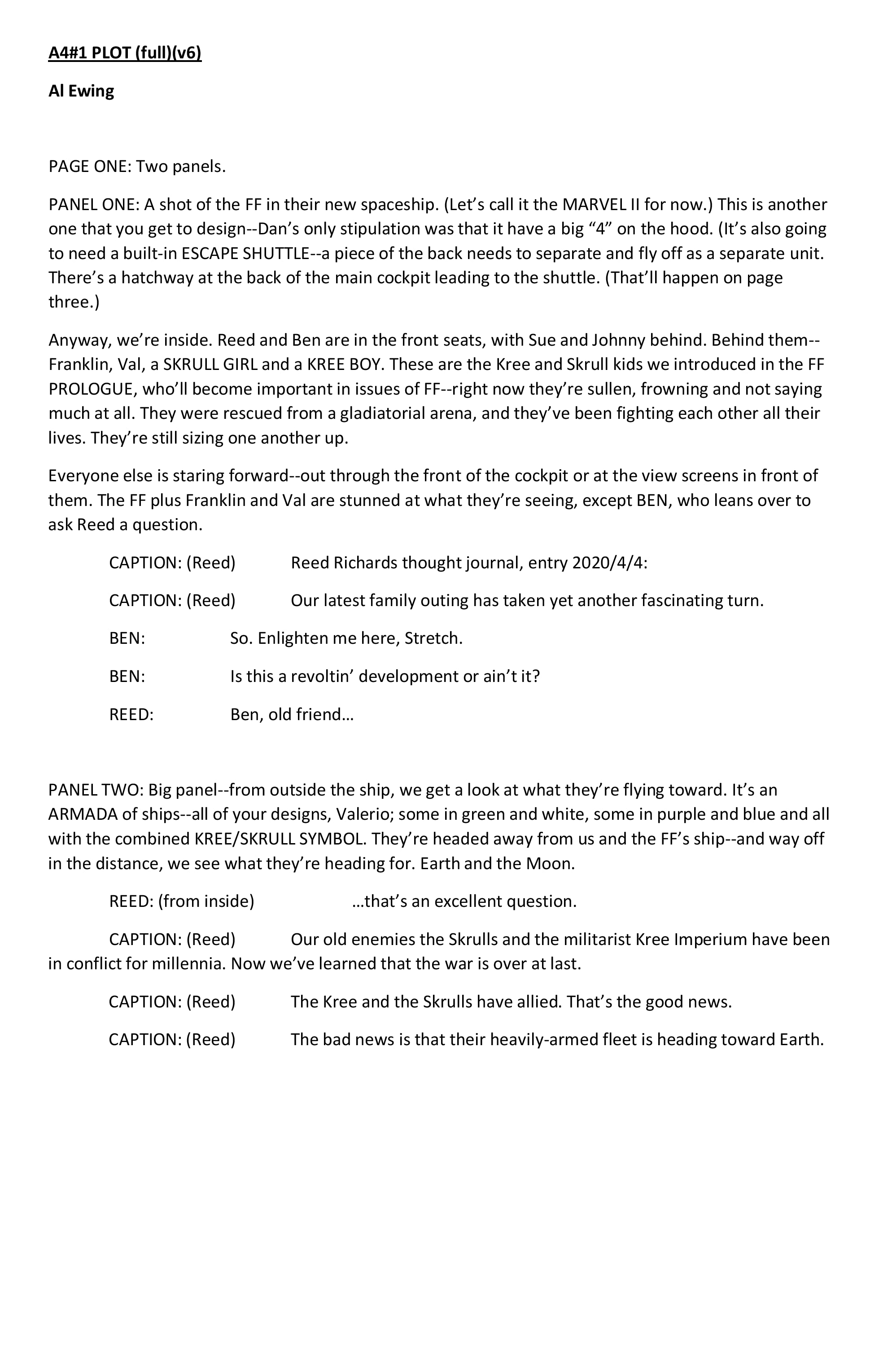 Empyre (2020-) issue Director's Cut 1 - Page 46