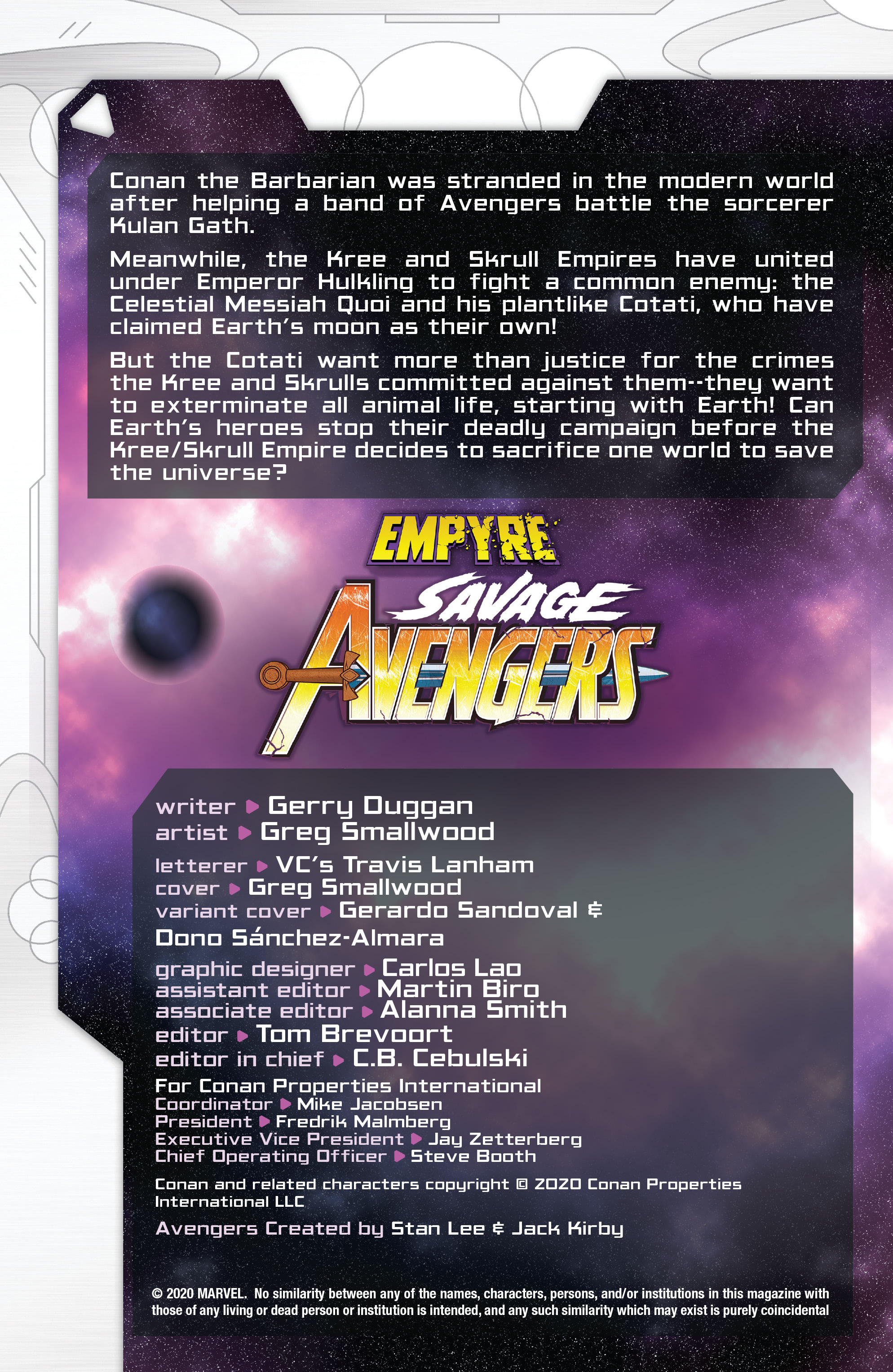 Empyre: Savage Avengers (2020): Chapter 1 - Page 2