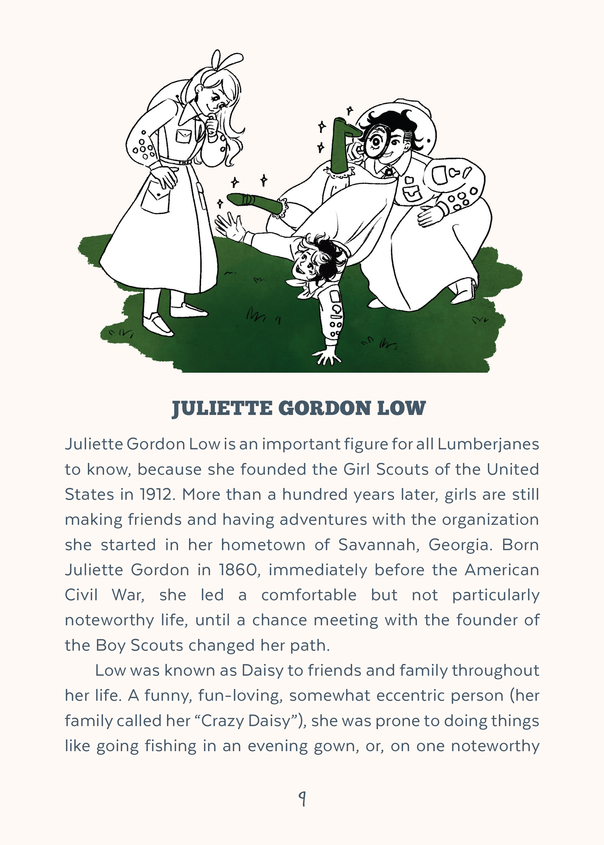 Encyclopedia Lumberjanica: An Illustrated Guide to the World of Lumberjanes (2020) issue 1 - Page 8