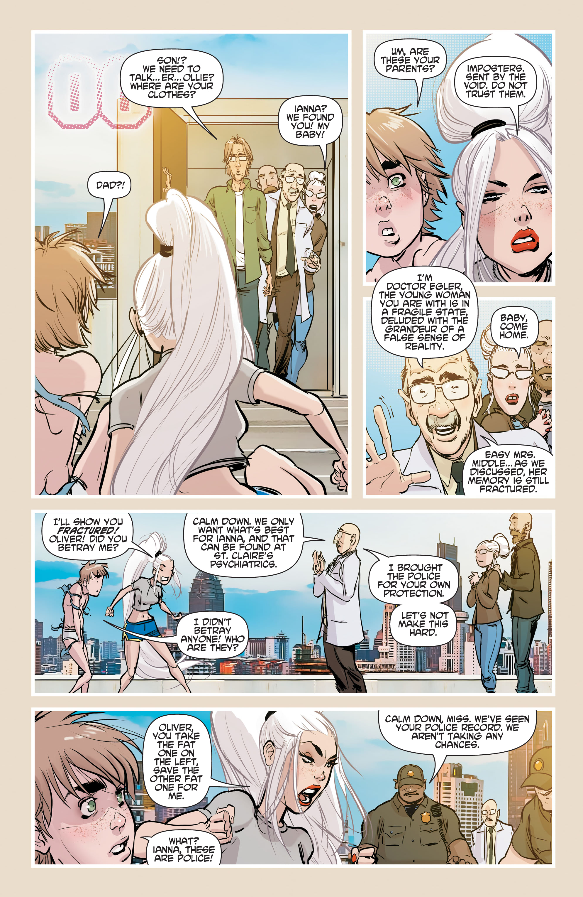 <{ $series->title }} issue 3 - Page 18