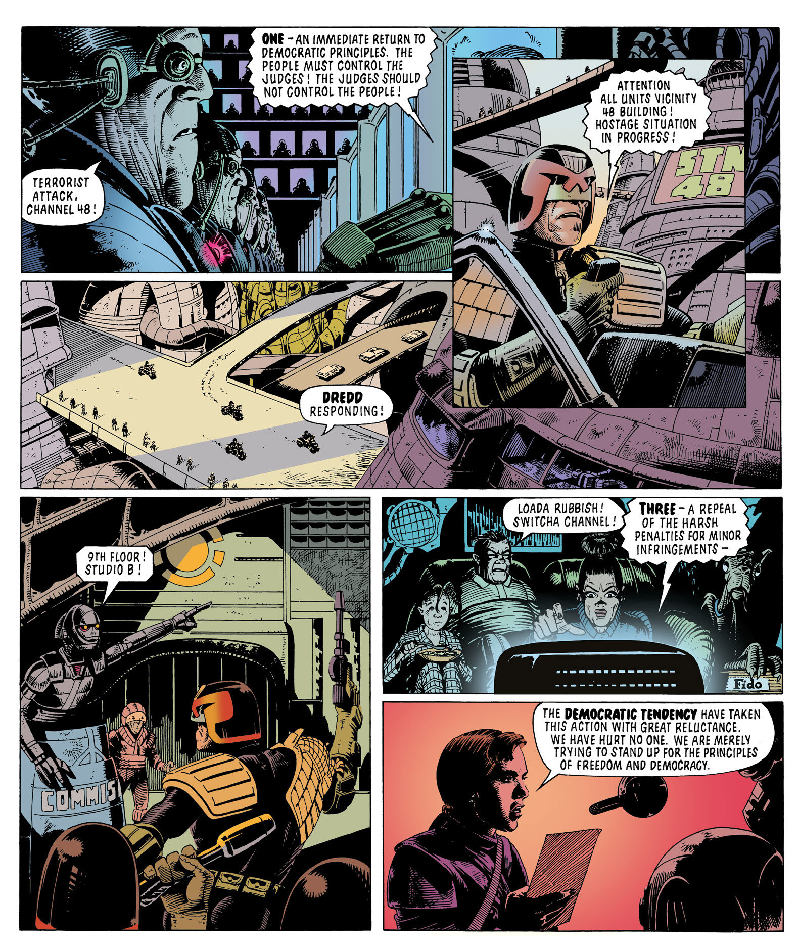 Essential Judge Dredd: America (2020) issue 1 - Page 8