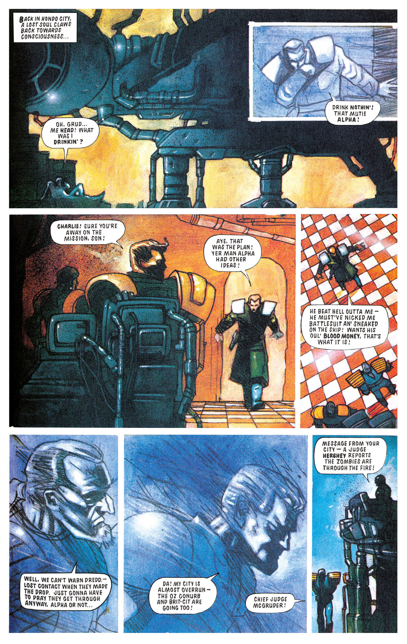 Essential Judge Dredd: Judgement Day (2023) issue TP - Page 113