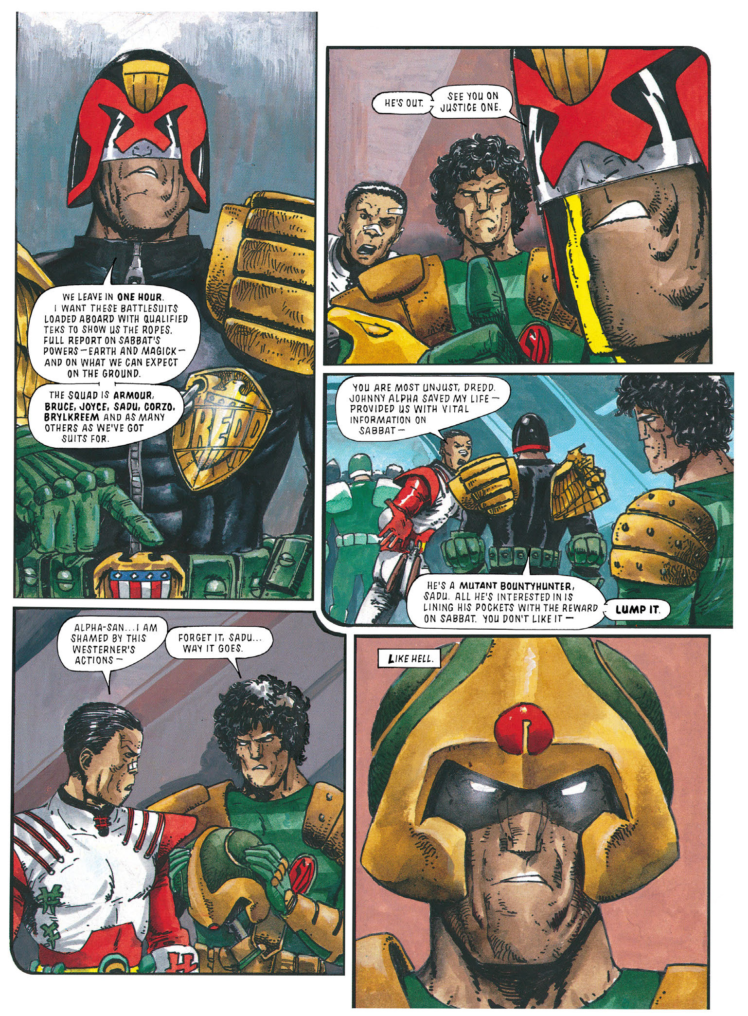 Essential Judge Dredd: Judgement Day (2023) issue TP - Page 99