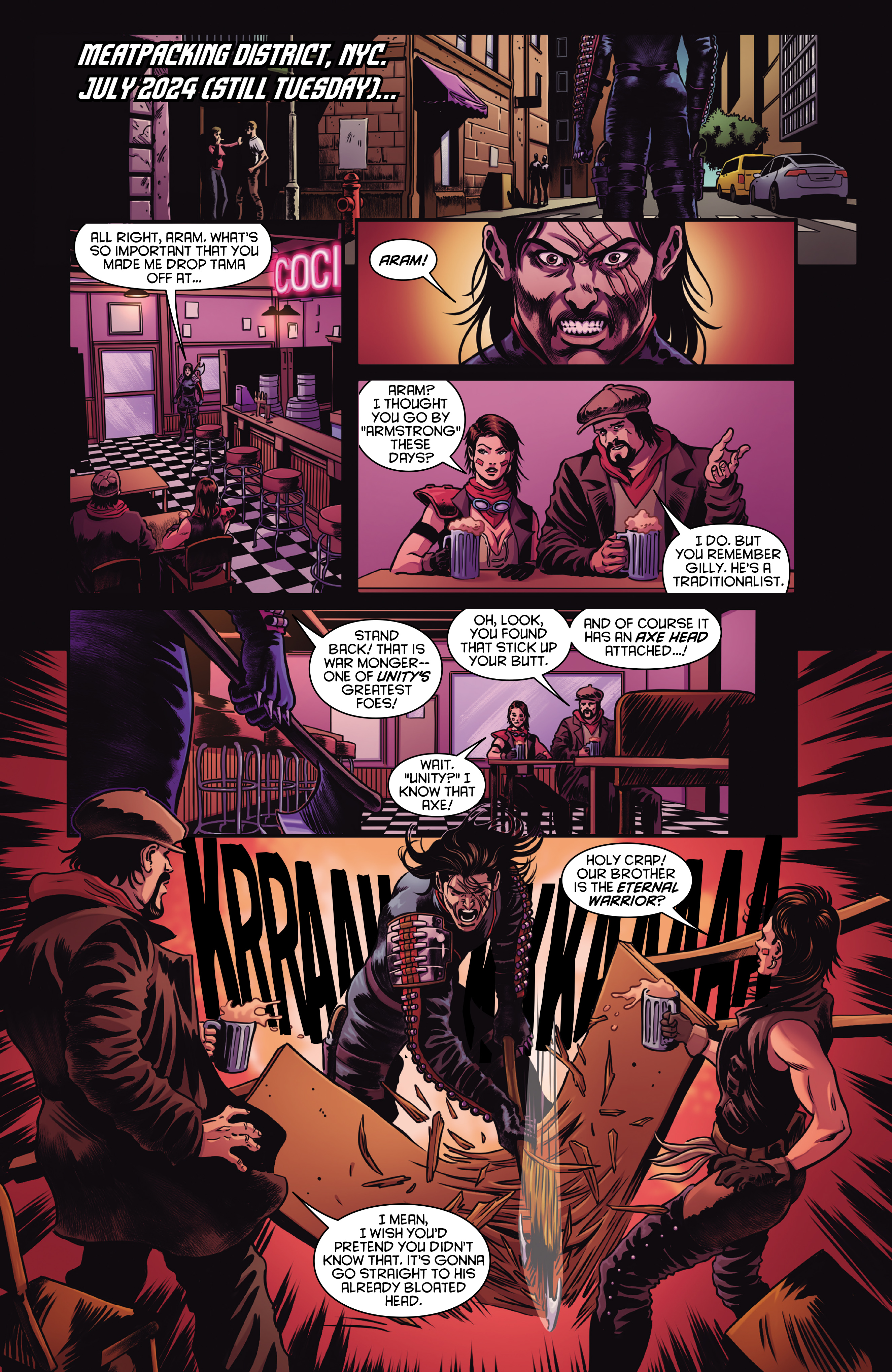 Eternal Warriors: Last Ride Of The Immortals (2024-) issue 1 - Page 12