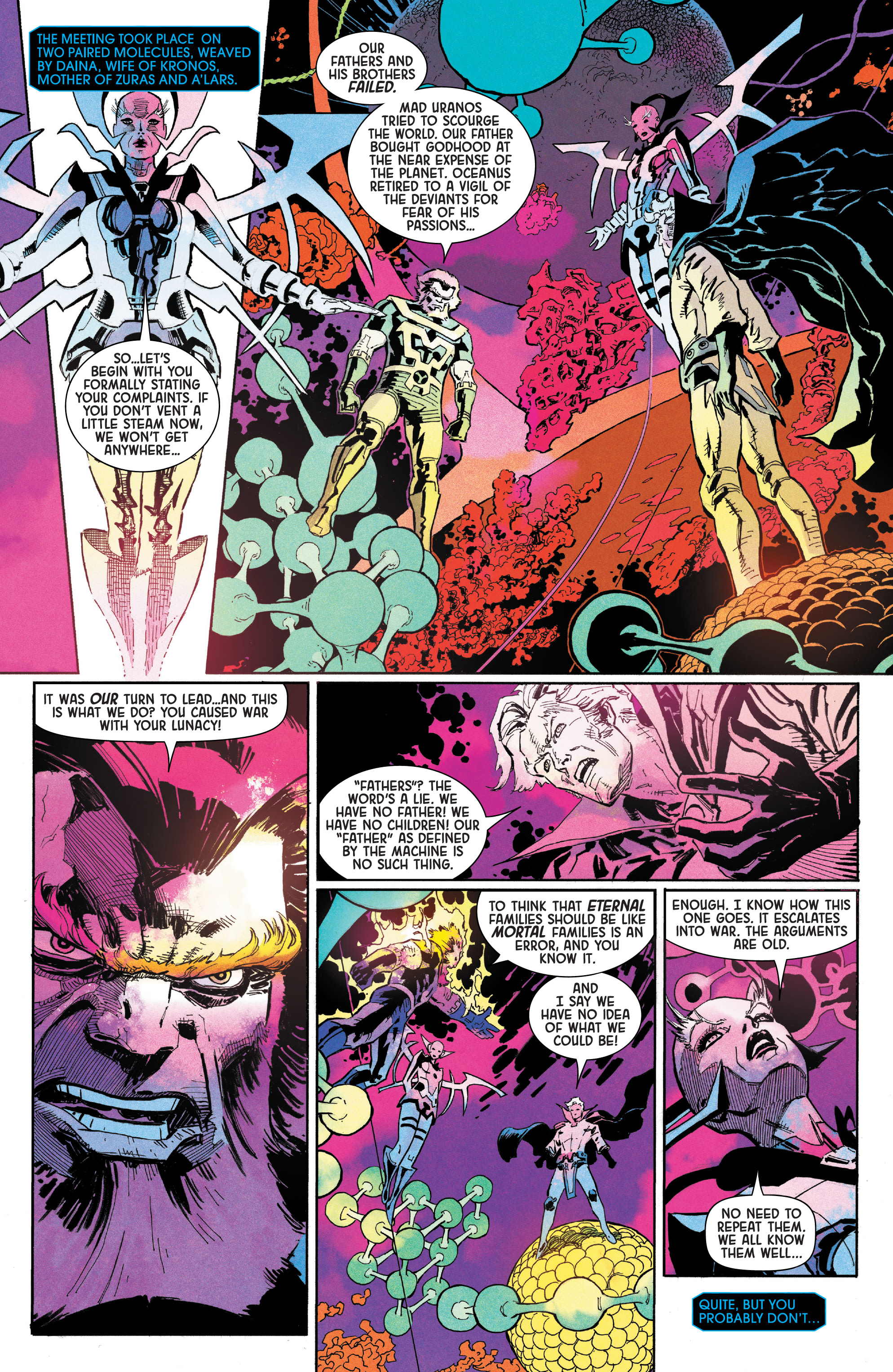 Eternals: Thanos Rises (2021) issue 1 - Page 8