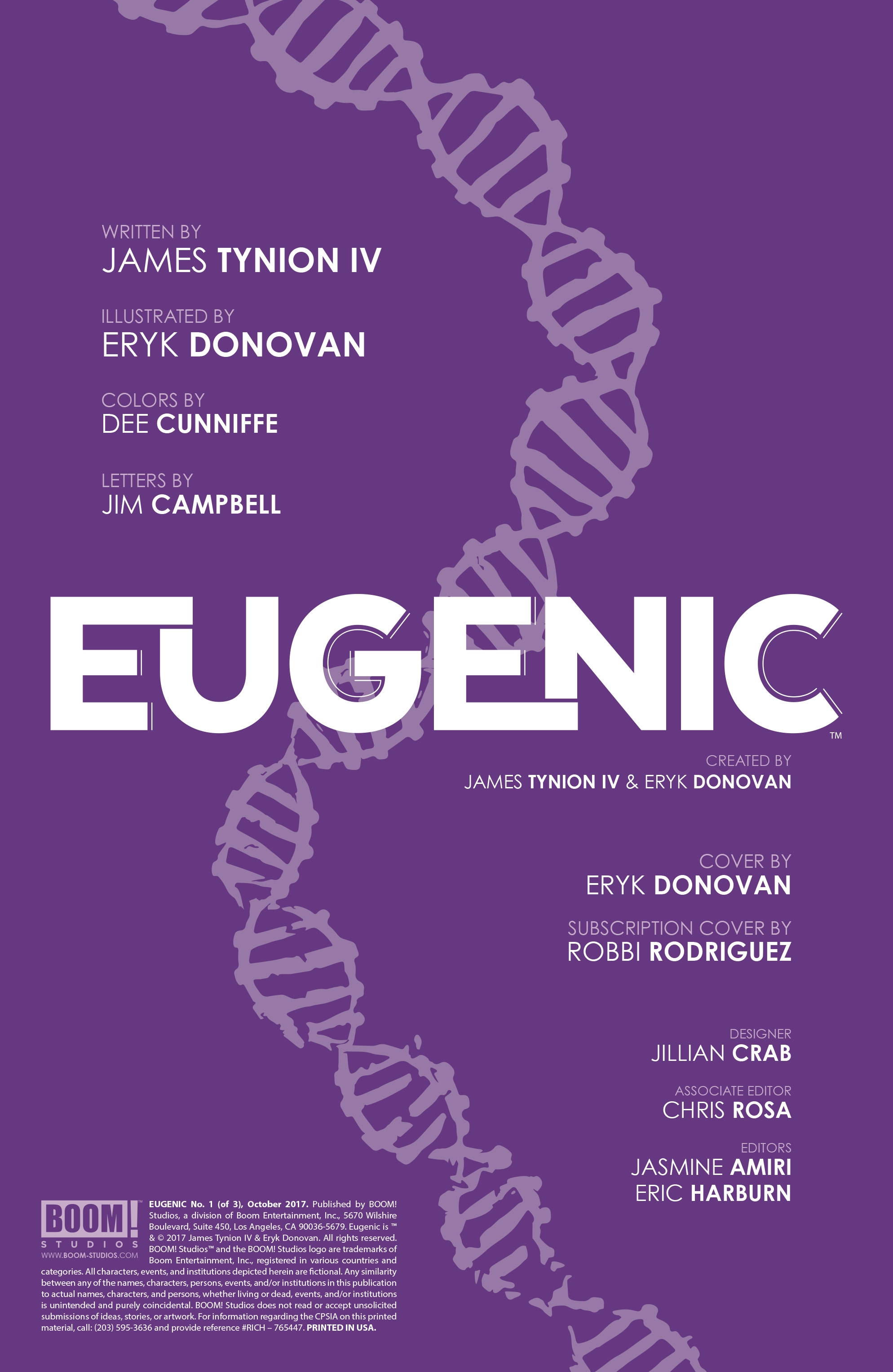 Eugenic (2017) issue 1 - Page 2