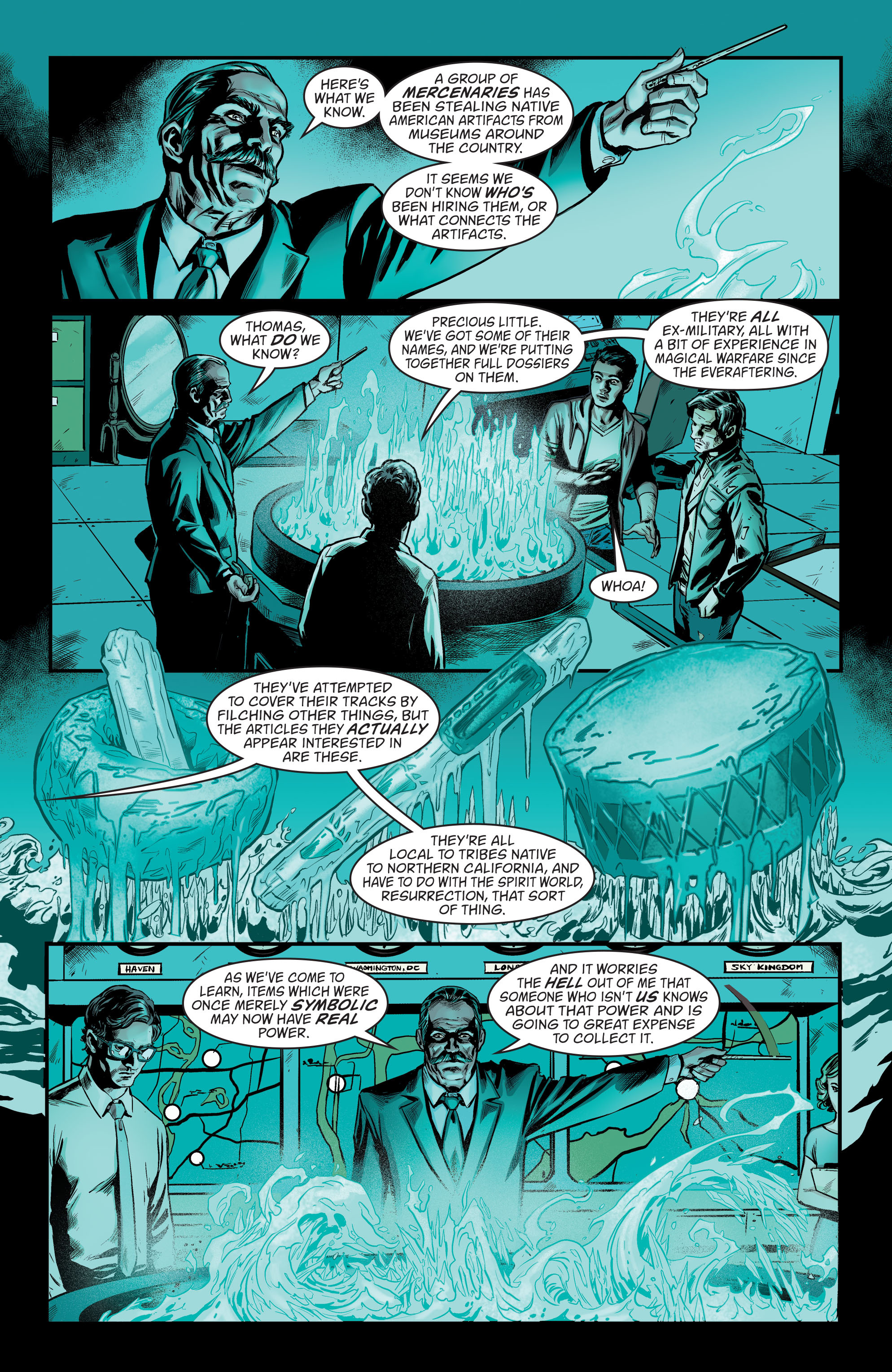 Everafter Vol. 1: The Pandora Protocol issue 1 - Page 35