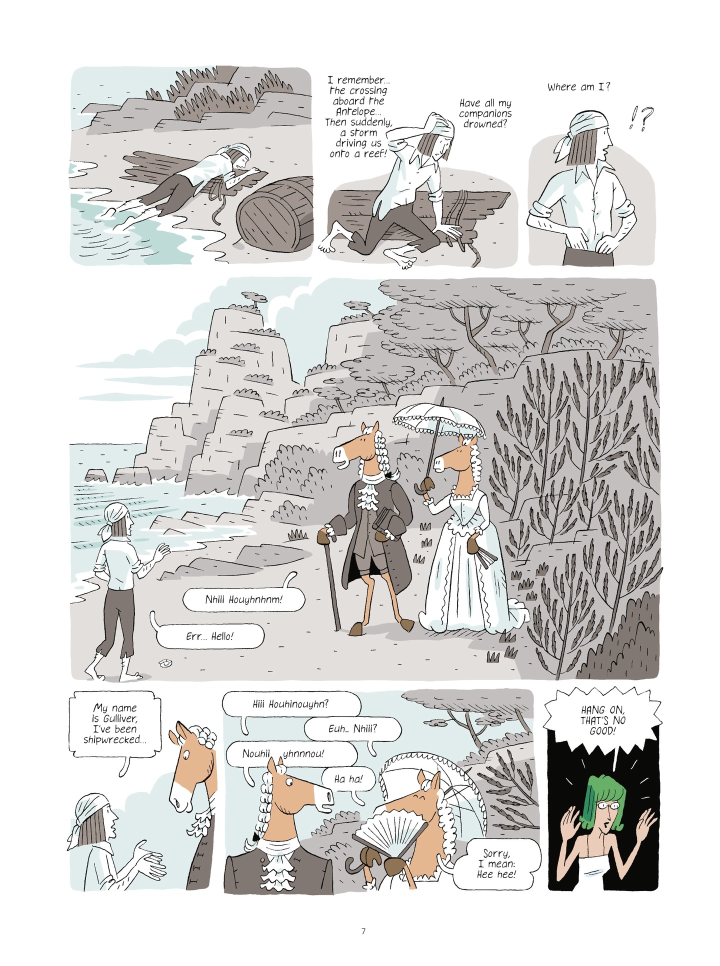 Evolution, Darwin, God, and the Horse-People (2022) issue 1 - Page 7