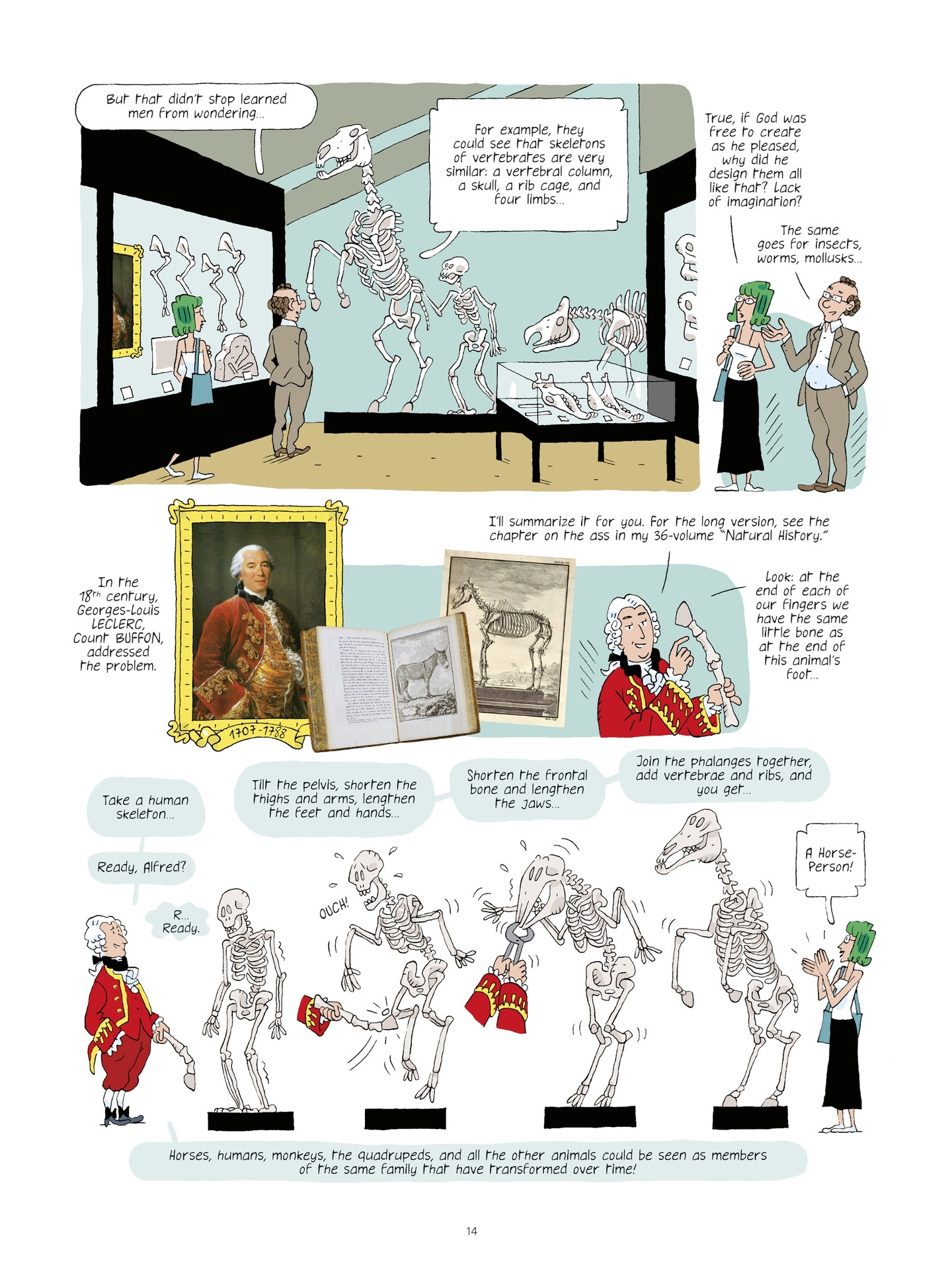 Evolution, Darwin, God, and the Horse-People (2022) issue 1 - Page 14