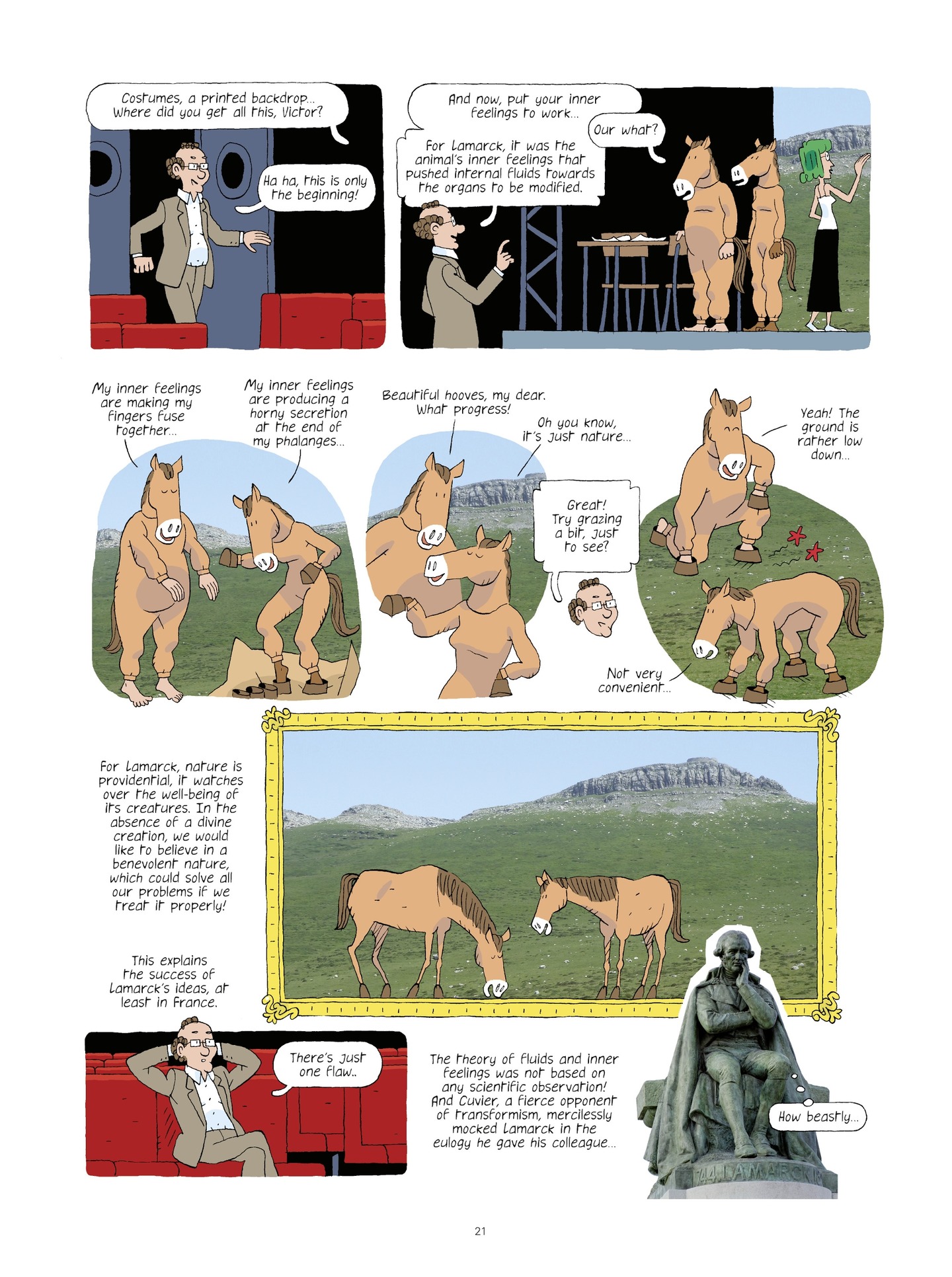 Evolution, Darwin, God, and the Horse-People (2022) issue 1 - Page 21